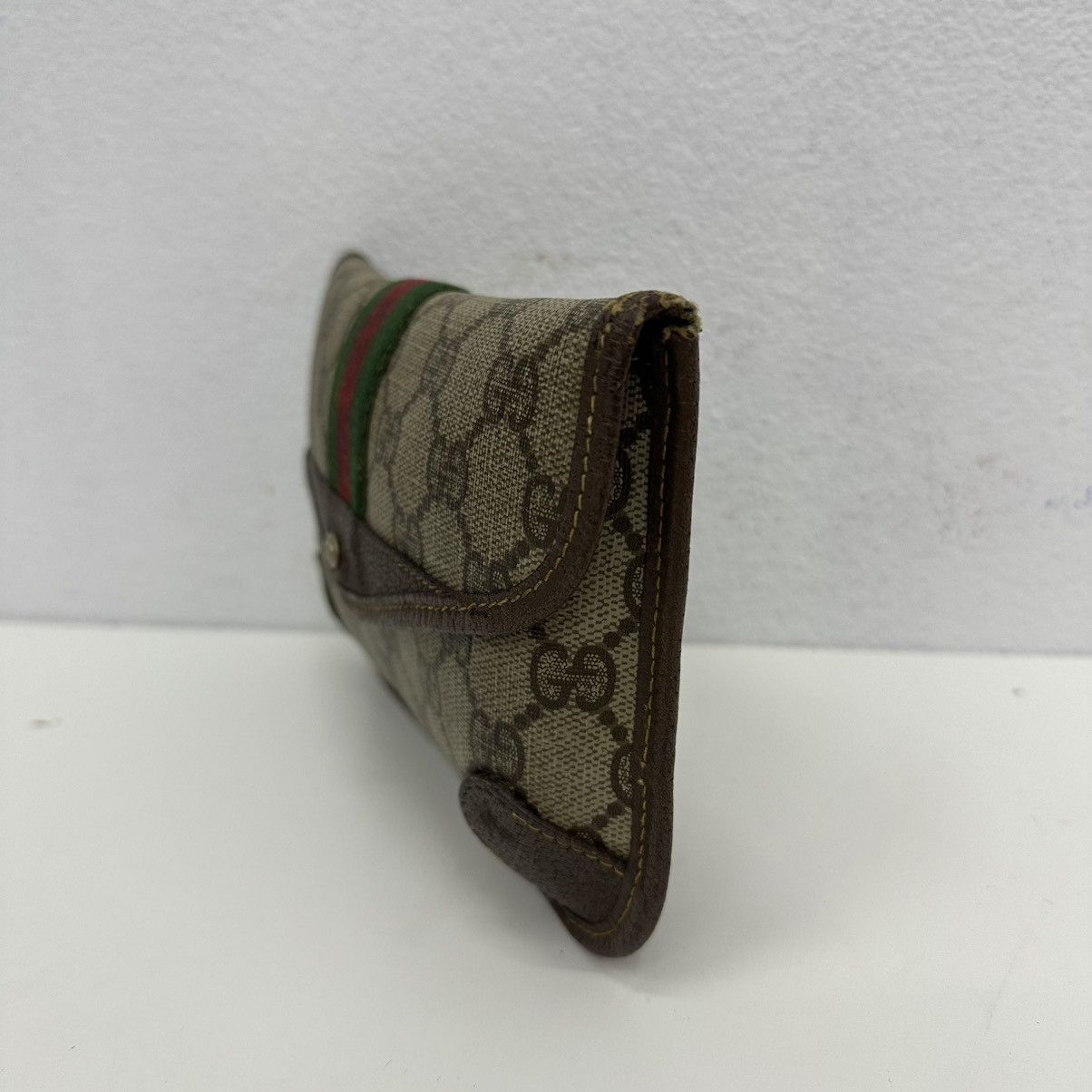 Gucci ‼️YES‼️ AUTHENTIC VINTAGE GUCCI GG SUPREME POUCH CLUTCH BAG Size ONE SIZE - 7 Thumbnail
