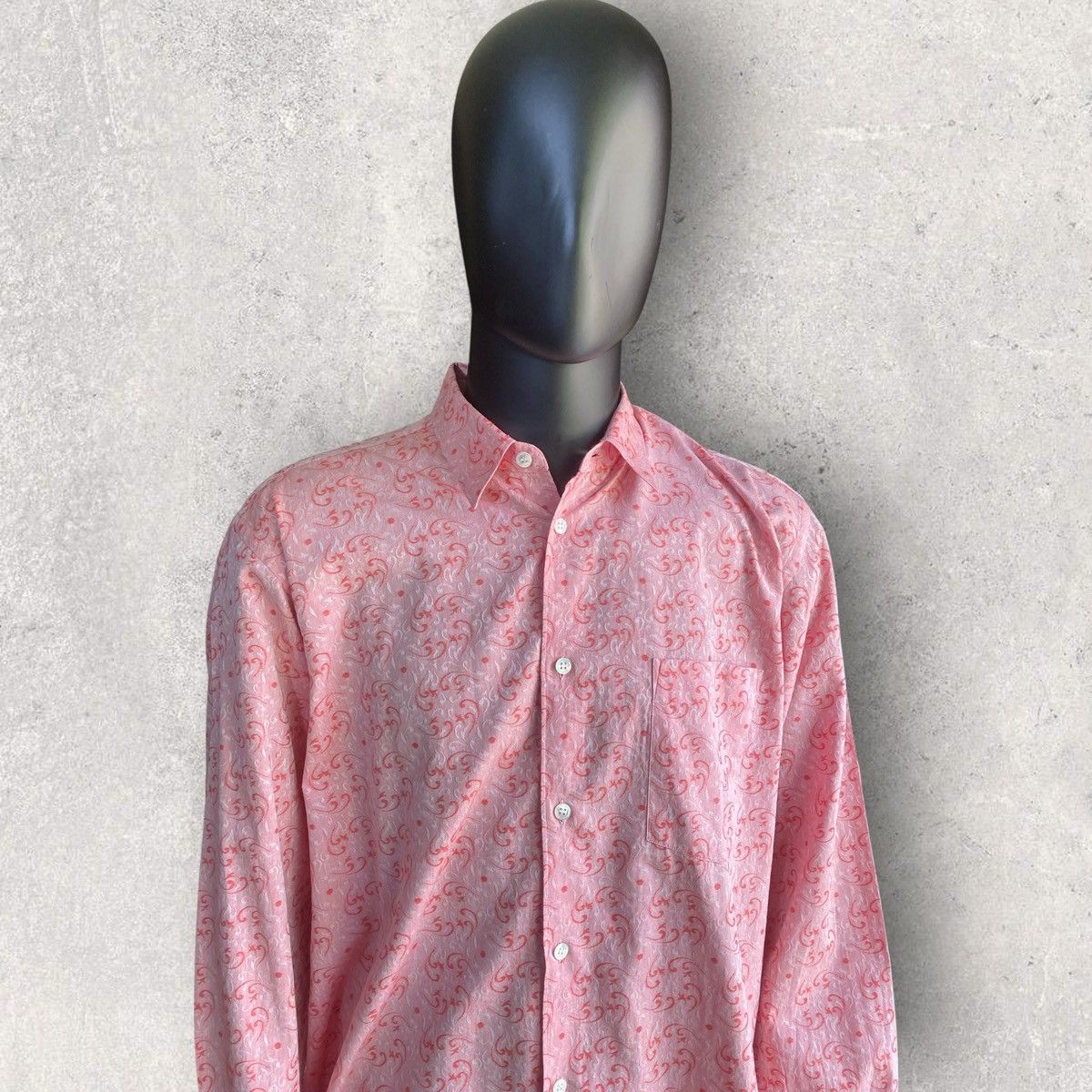 Comme des Garcons SHIRT Vintage 90’s Print Oversize Shirt Size US M / EU 48-50 / 2 - 2 Thumbnail