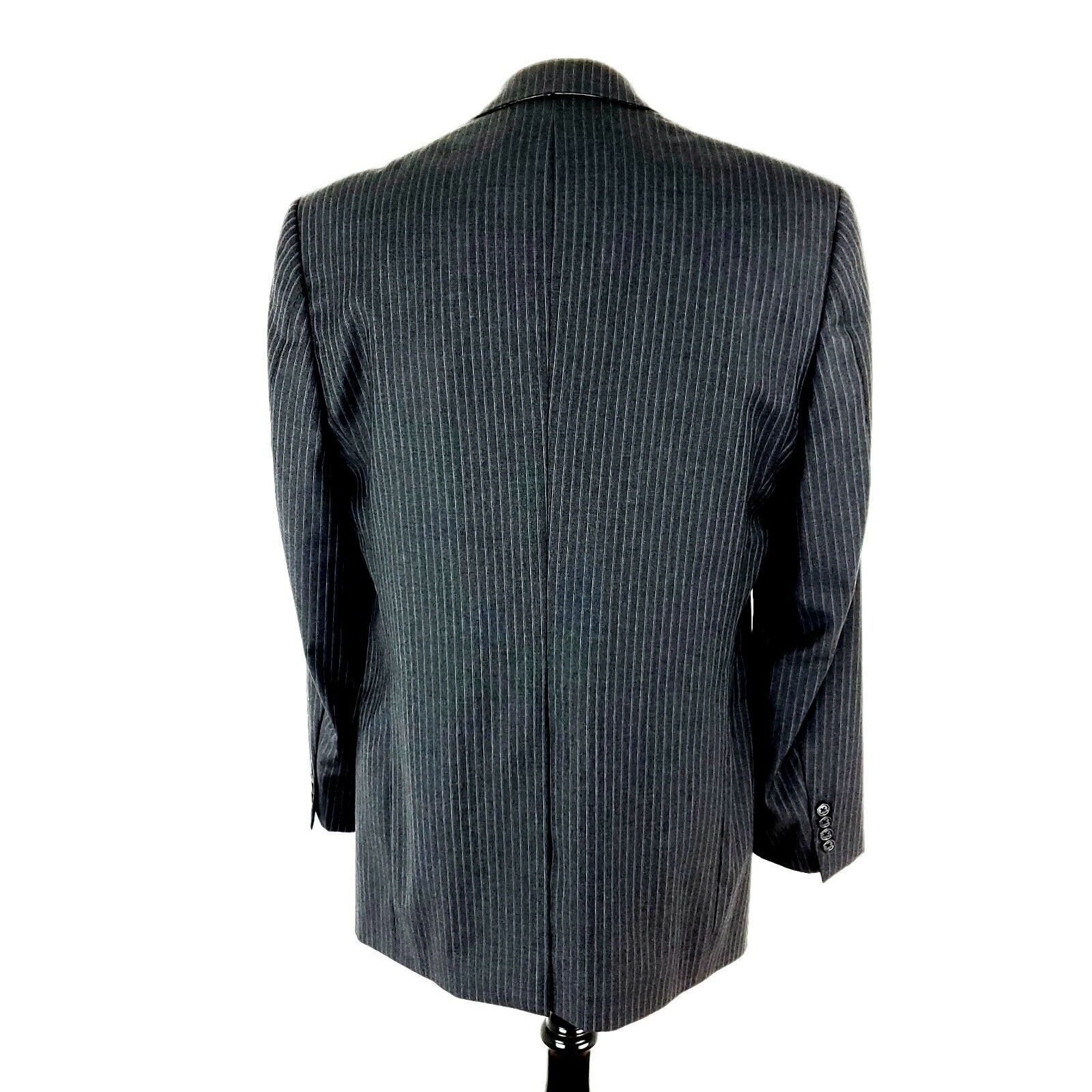 Hart Schaffner Marx Hart Schaffner Marx Gold Trumpeter Wool 2 Button 2 Piece Sui Size 40L - 6 Thumbnail