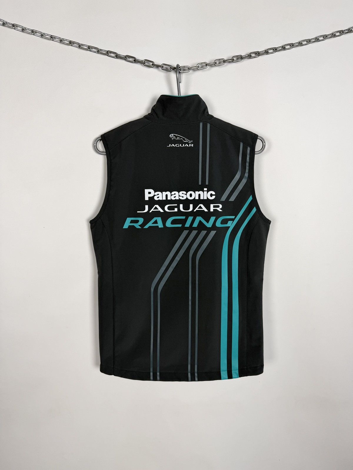 Formula 1 Panasonic Jaguar Racing Vest Big Logo Formula E Size 10 Size M / US 6-8 / IT 42-44 - 13 Thumbnail