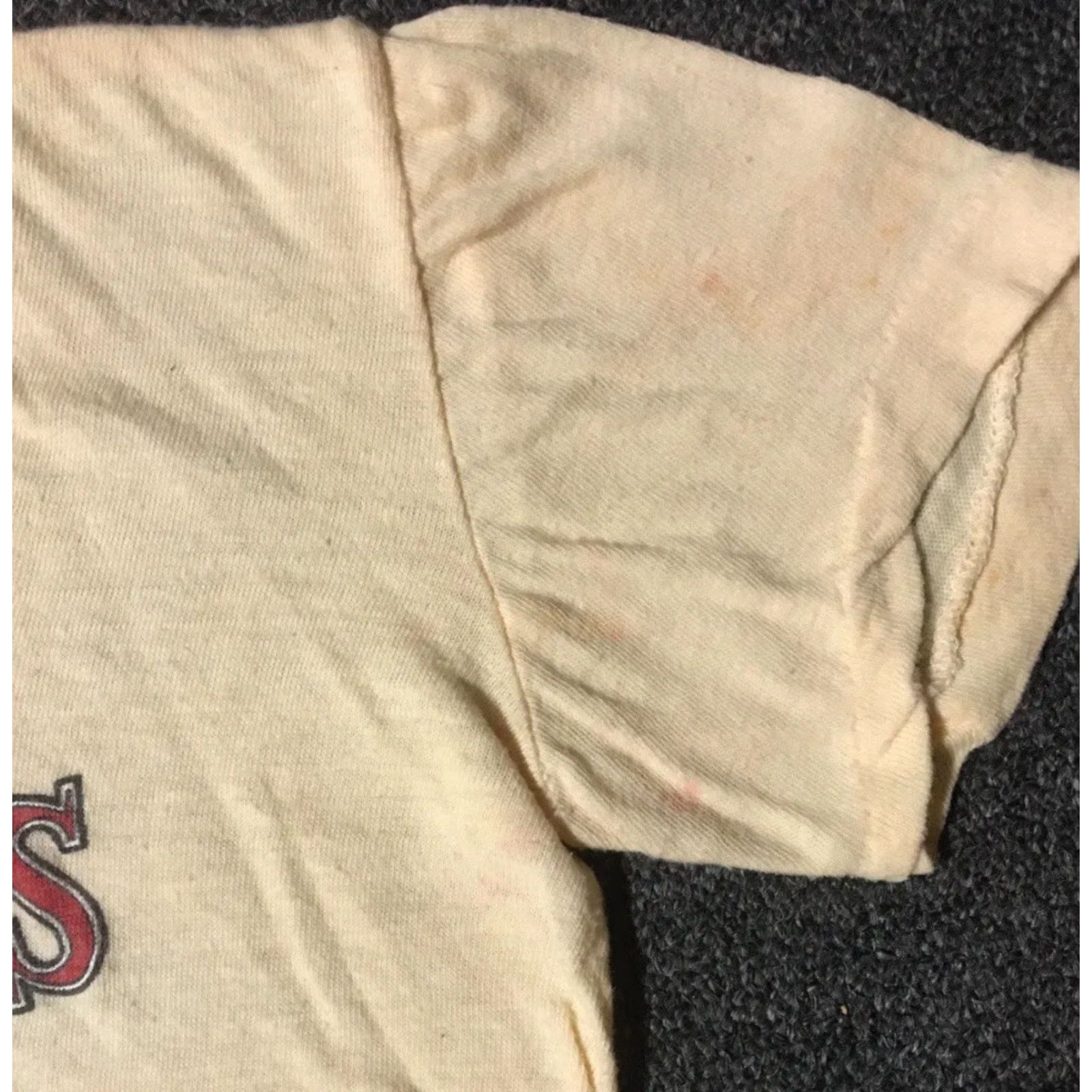 Vintage VINTAGE Go Kiss A Moose Alaska Faded Shirt XS Beige/Beige T-Shirt Women Short Sleeve 70s 80s 90s Grunge Biker Humor Novelty Retro Rockabilly Size XS / US 0-2 / IT 36-38 - 7 Thumbnail