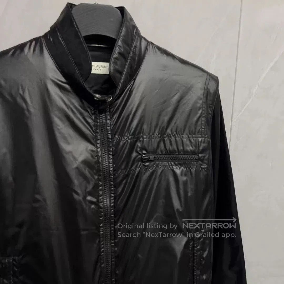 Saint Laurent Paris Saint Laurent Black Shiny Jacket. Size US L / EU 52-54 / 3 - 2 Thumbnail