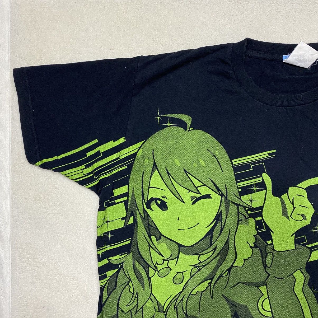 Anime × Japanese Brand Anime IDOLMASTER MIKI HOSHII Big Print T-shirt Size US XL / EU 56 / 4 - 4 Thumbnail