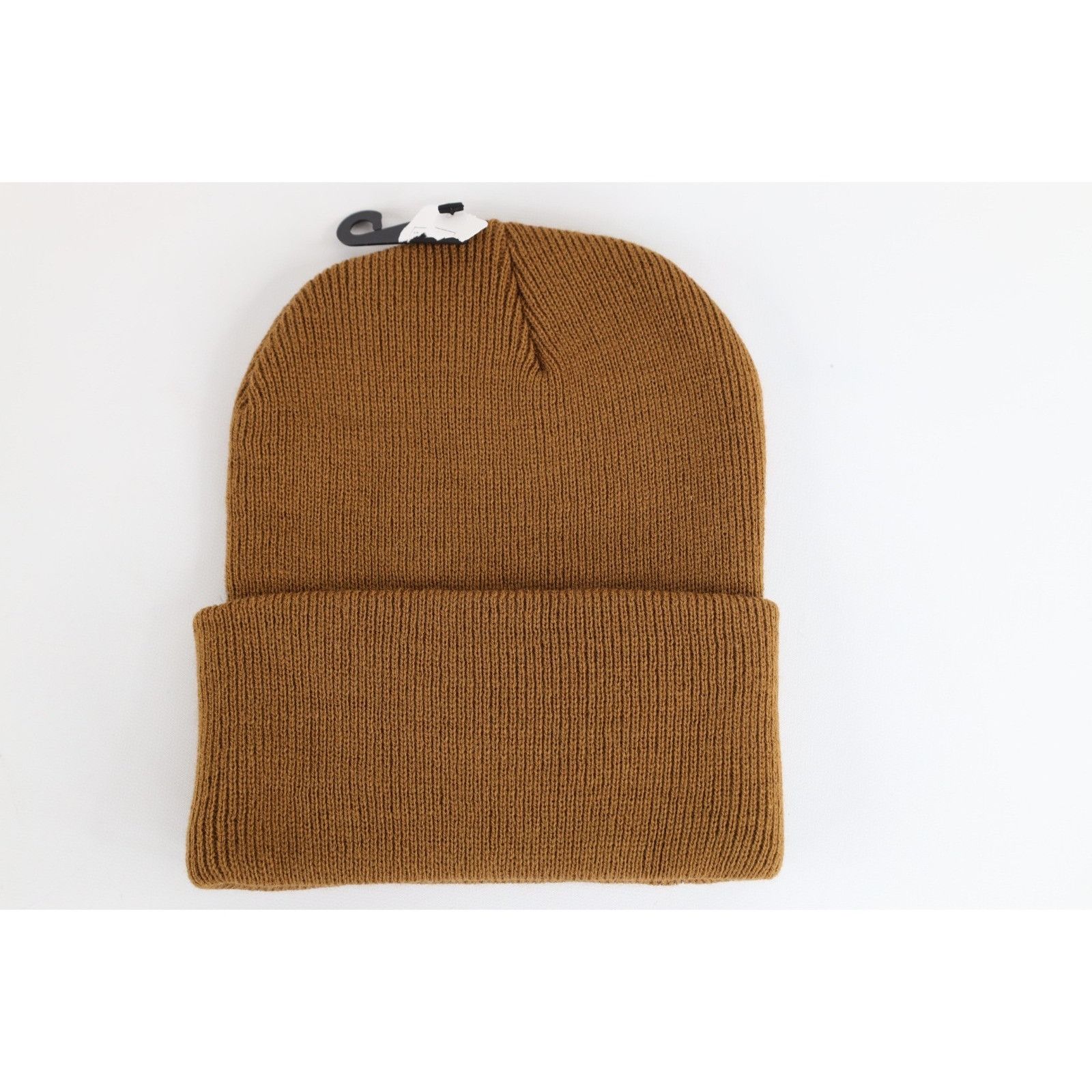 Carhartt Deadstock Vintage Y2K Carhartt Winter Beanie Hat Duck Brown Size ONE SIZE - 3 Thumbnail