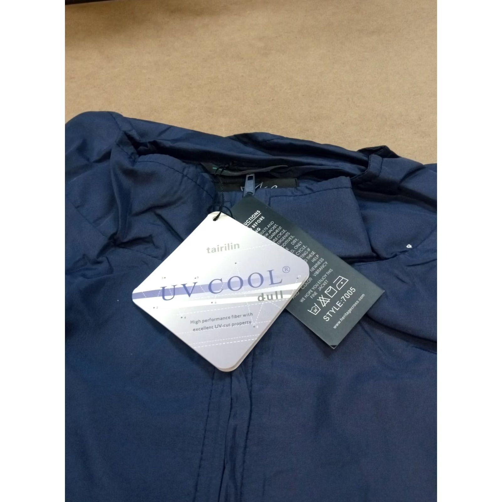 Vintage Heritage Windbreaker XL Blue Men's Regular Size Cross UV New Tags Size US XL / EU 56 / 4 - 2 Thumbnail