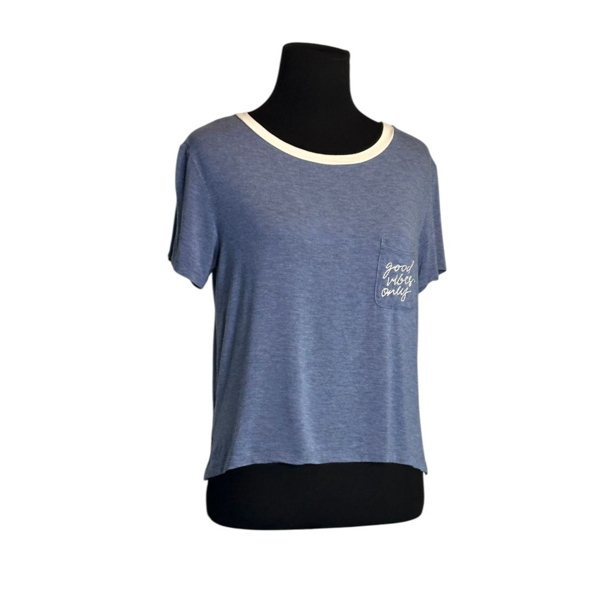 American Eagle Outfitters American Eagle blue short sleeves T-shirt size Small Size S / US 4 / IT 40 - 9 Thumbnail