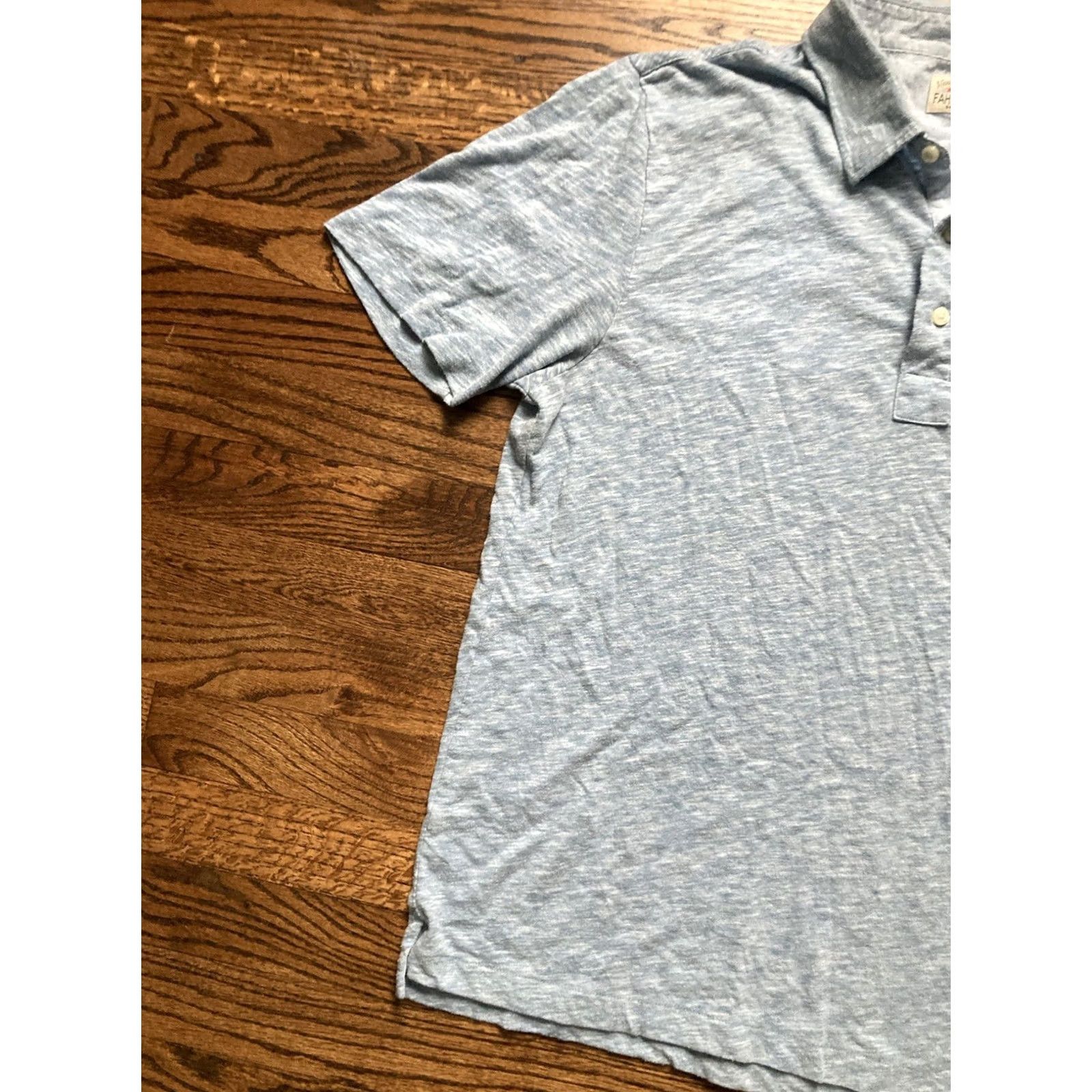 Faherty Faherty Polo Shirt Mens L Blue Pocket Logo Breathable Lightweight Casual Golf Shirt Size US L / EU 52-54 / 3 - 2 Thumbnail