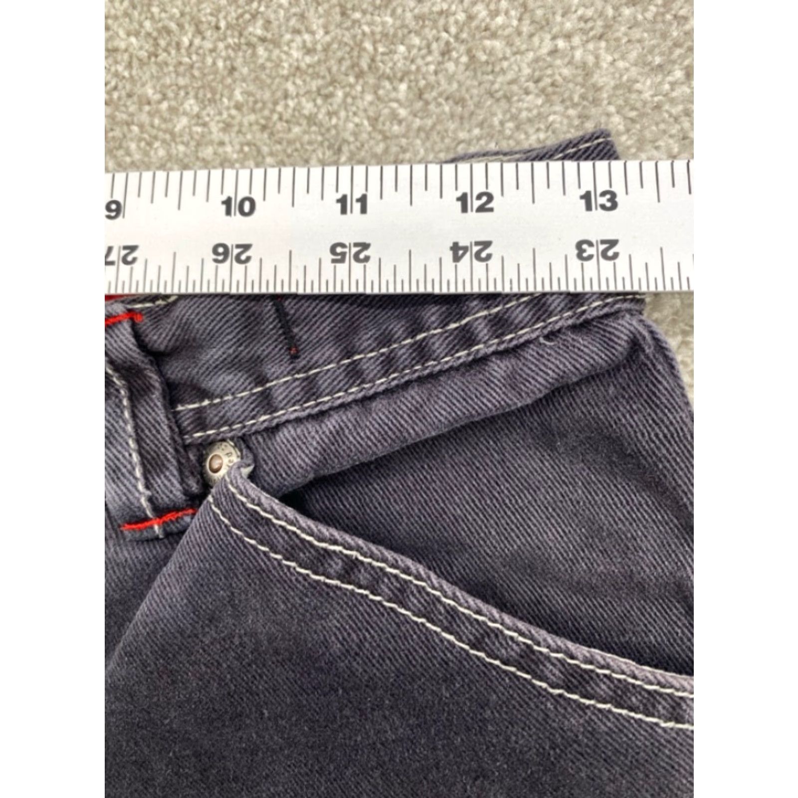 Ecko Unltd. VINTAGE Ecko Unltd. Shorts Women 26x11 Blue Denim Embroidered 90s City Grunge Shorts Womens 26 in inseam 11 in 21 in length Size 26" / US 2 / IT 38 - 7 Thumbnail