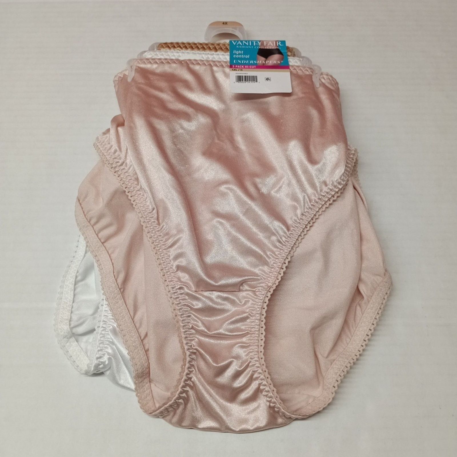 Other VANITY FAIR Women 3-Pair Hi Cut Panties Nylon Size 4XL/11 Size ONE SIZE - 1 Thumbnail