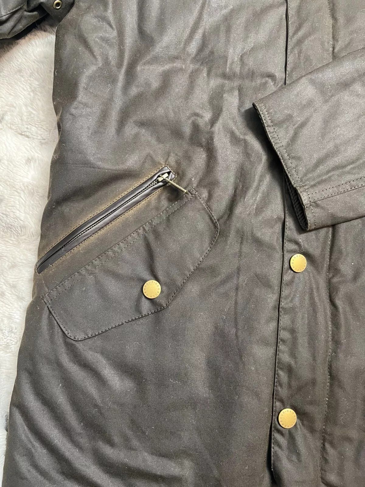 Barbour Barbour Men's Prestbury Wax Jacket Size US XL / EU 56 / 4 - 9 Thumbnail