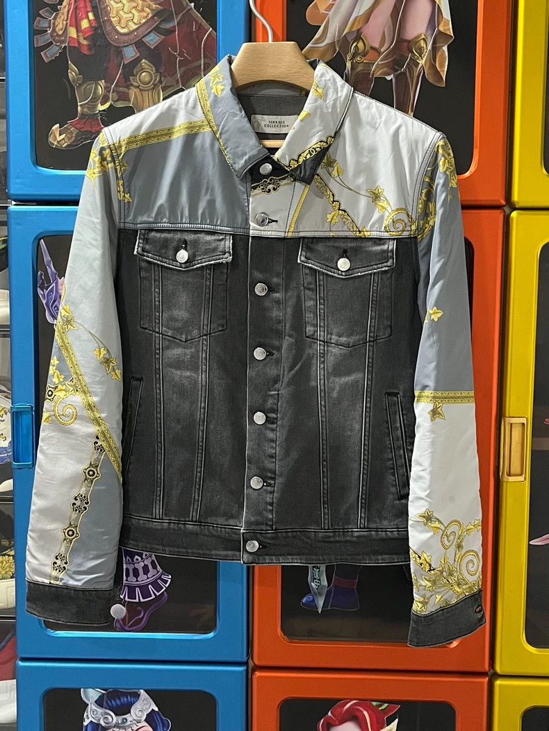 Versace Versace Denim jacket coat Size US L / EU 52-54 / 3 - 1 Thumbnail