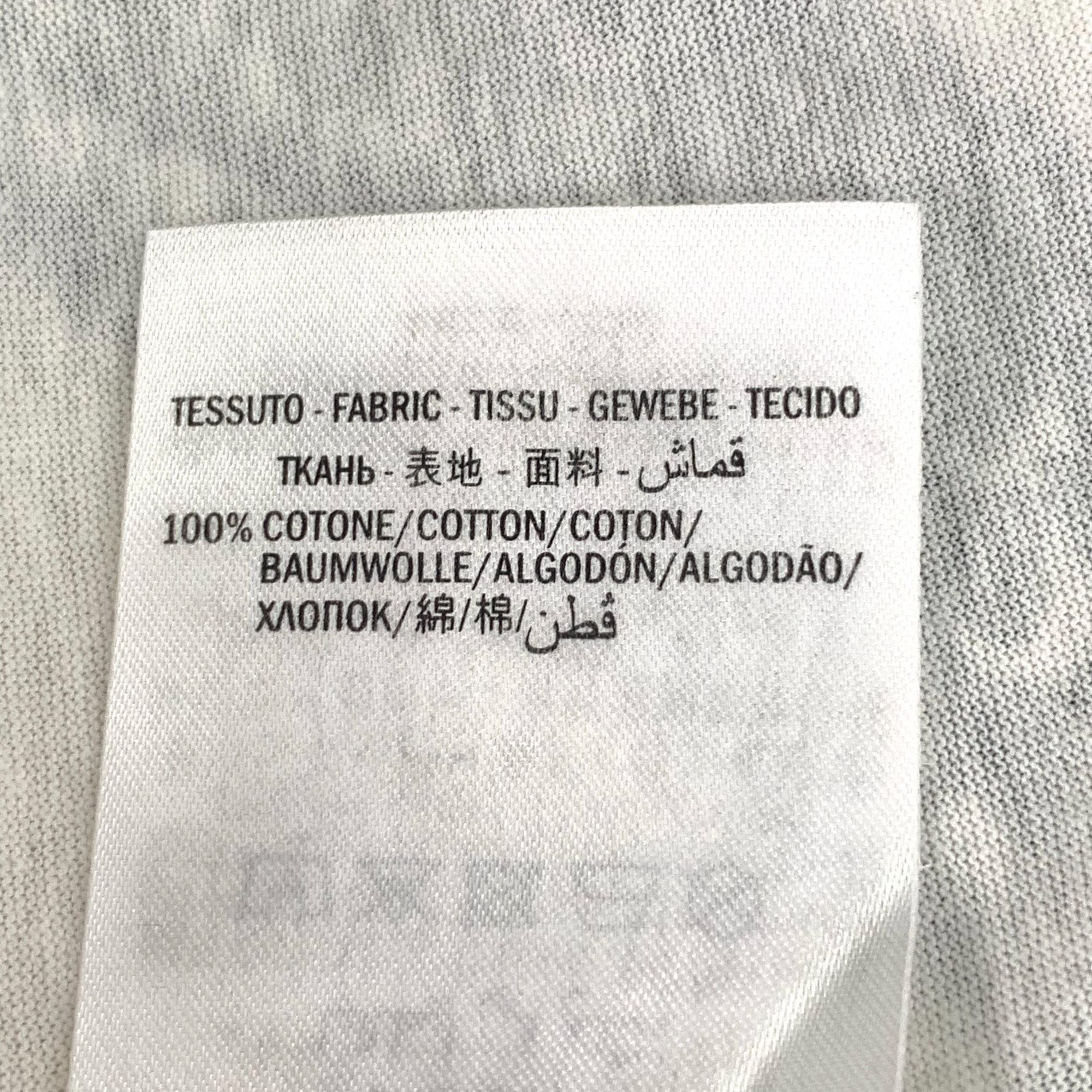 Gucci Gucci White Ouroboros T-Shirt XXL Cotton Mens Crewneck Logo Size US XXL / EU 58 / 5 - 5 Thumbnail