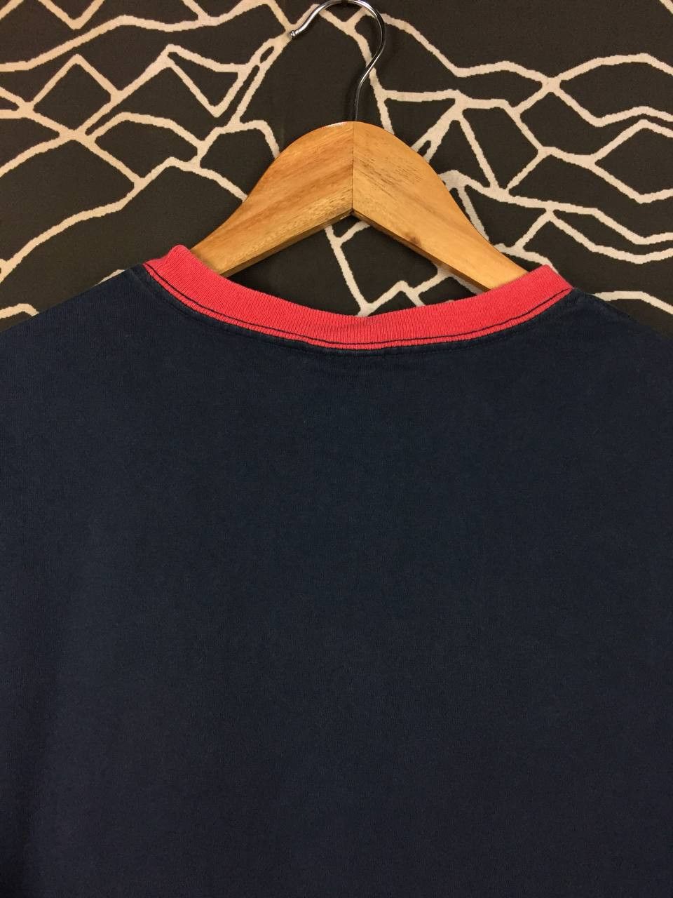 Tommy Hilfiger Vtg Tommy Hilfiger Tommy Jeans Retro Aesthetic Ringer Tee Size US S / EU 44-46 / 1 - 6 Thumbnail
