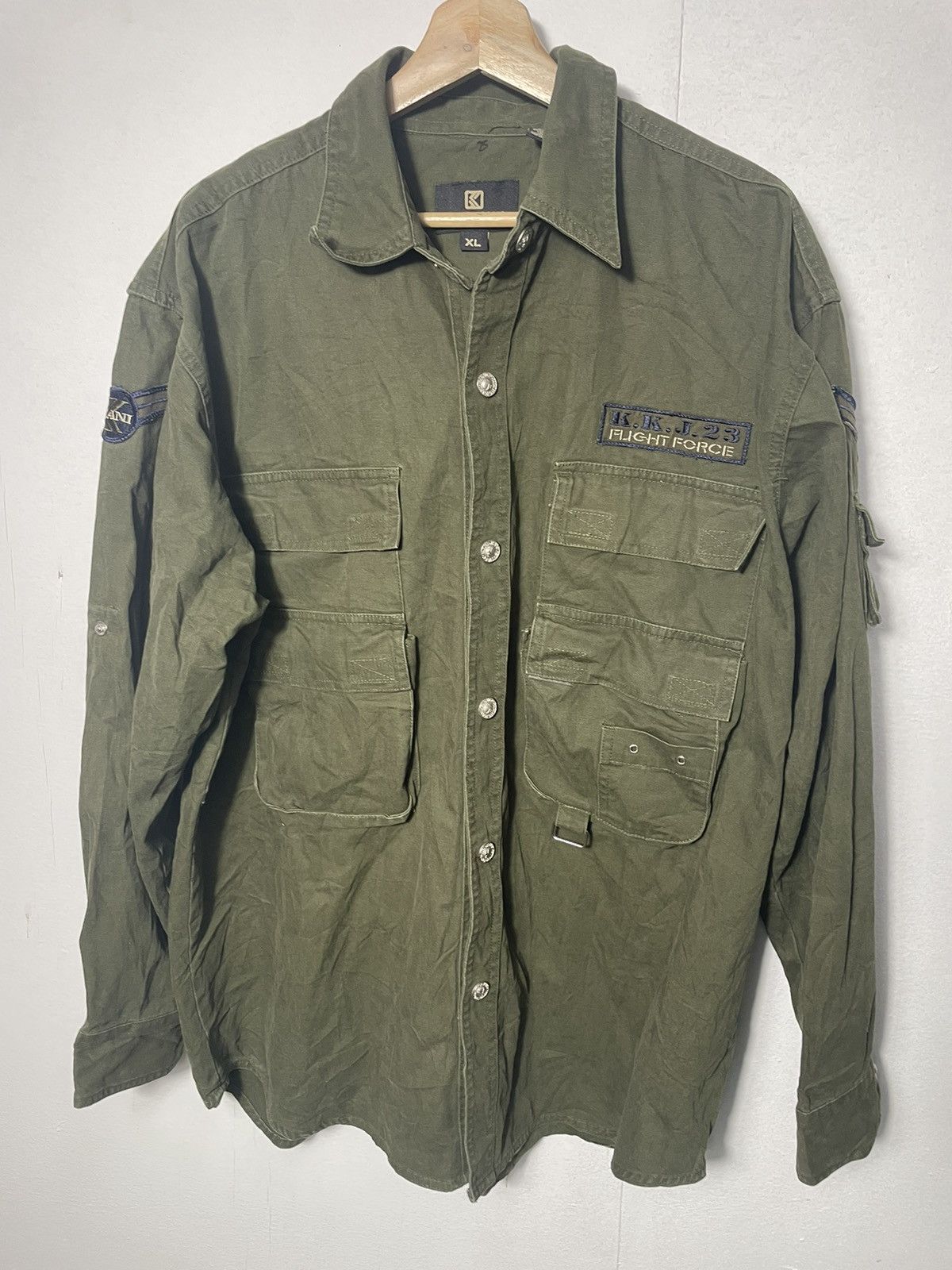 Karl Kani Karl Kani Army Shirt Look A Like Size US XL / EU 56 / 4 - 1 Thumbnail