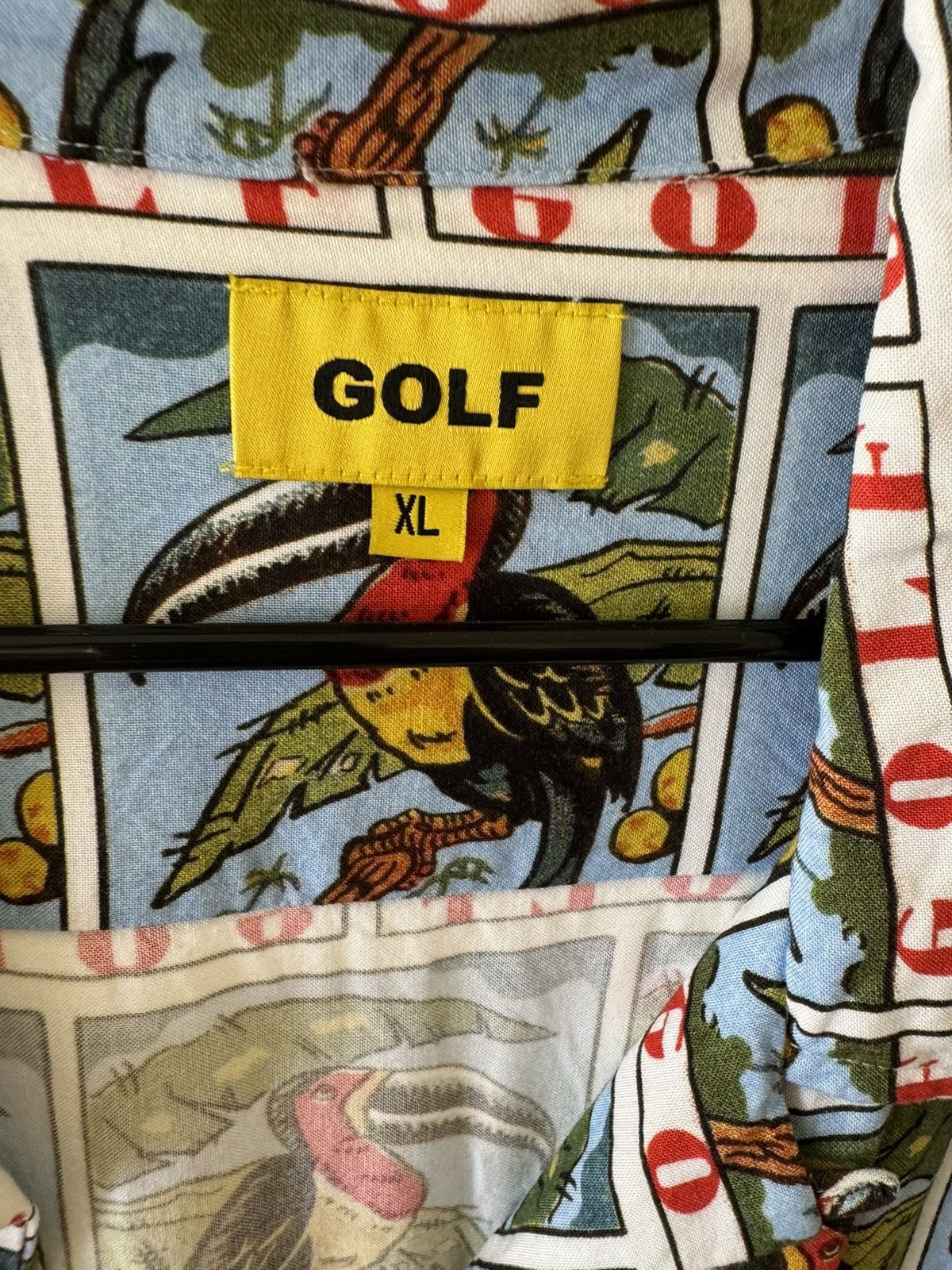 Golf Wang Golf Wang Rayon Toucan button up shirt Size XL Size US XL / EU 56 / 4 - 2 Thumbnail