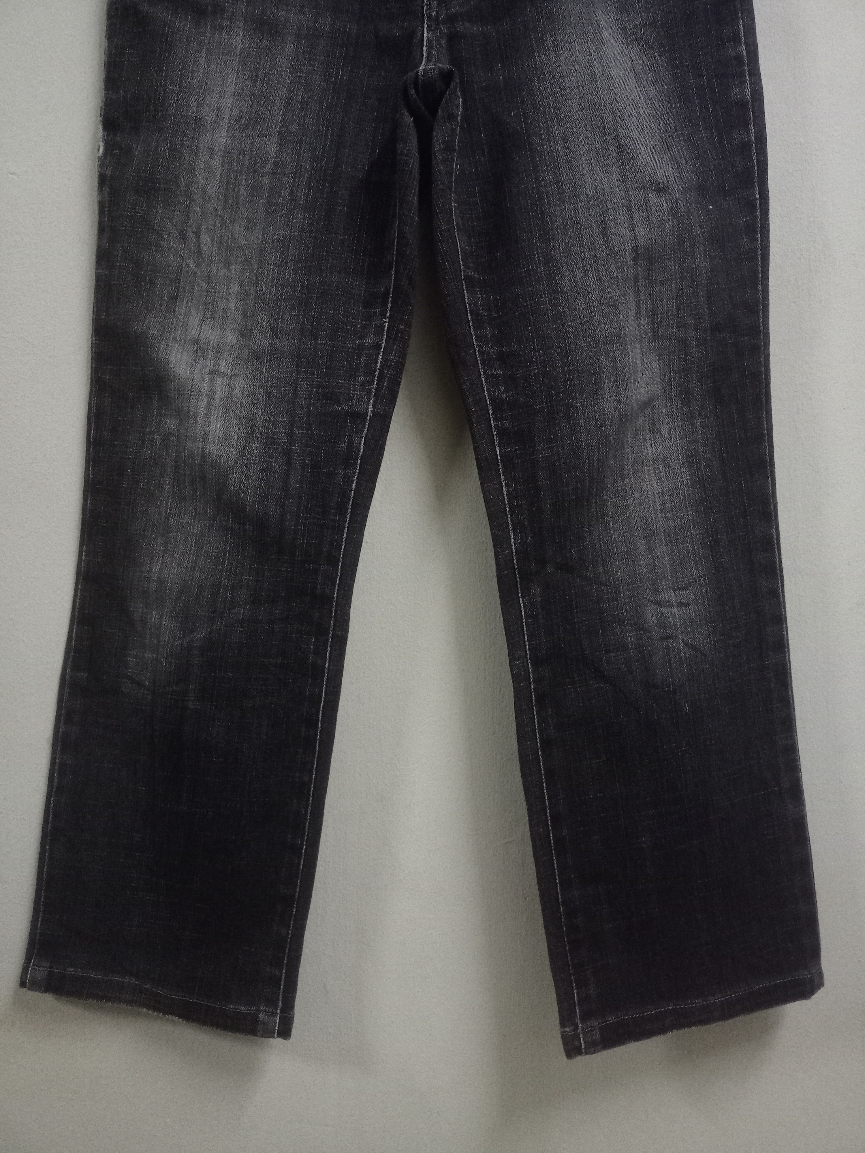 Edwin × Japanese Brand Vintage Edwin Japan Faded Black Distressed Jeans Size US 28 / EU 44 - 5 Thumbnail