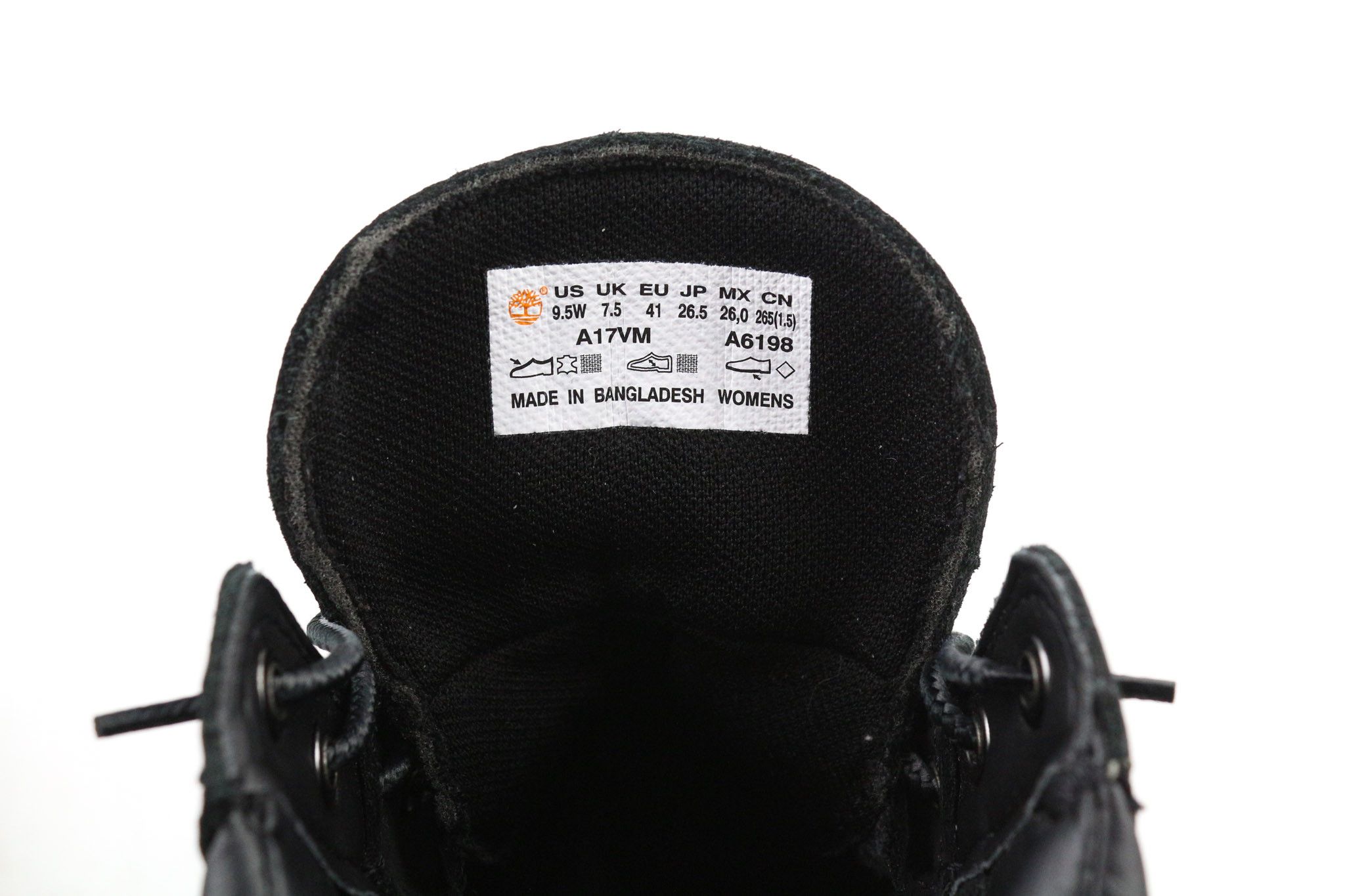 Timberland A17VM UK7.5 Black Leather Waterproof Shoes 79631 Size US 10 / IT 40 - 11 Thumbnail