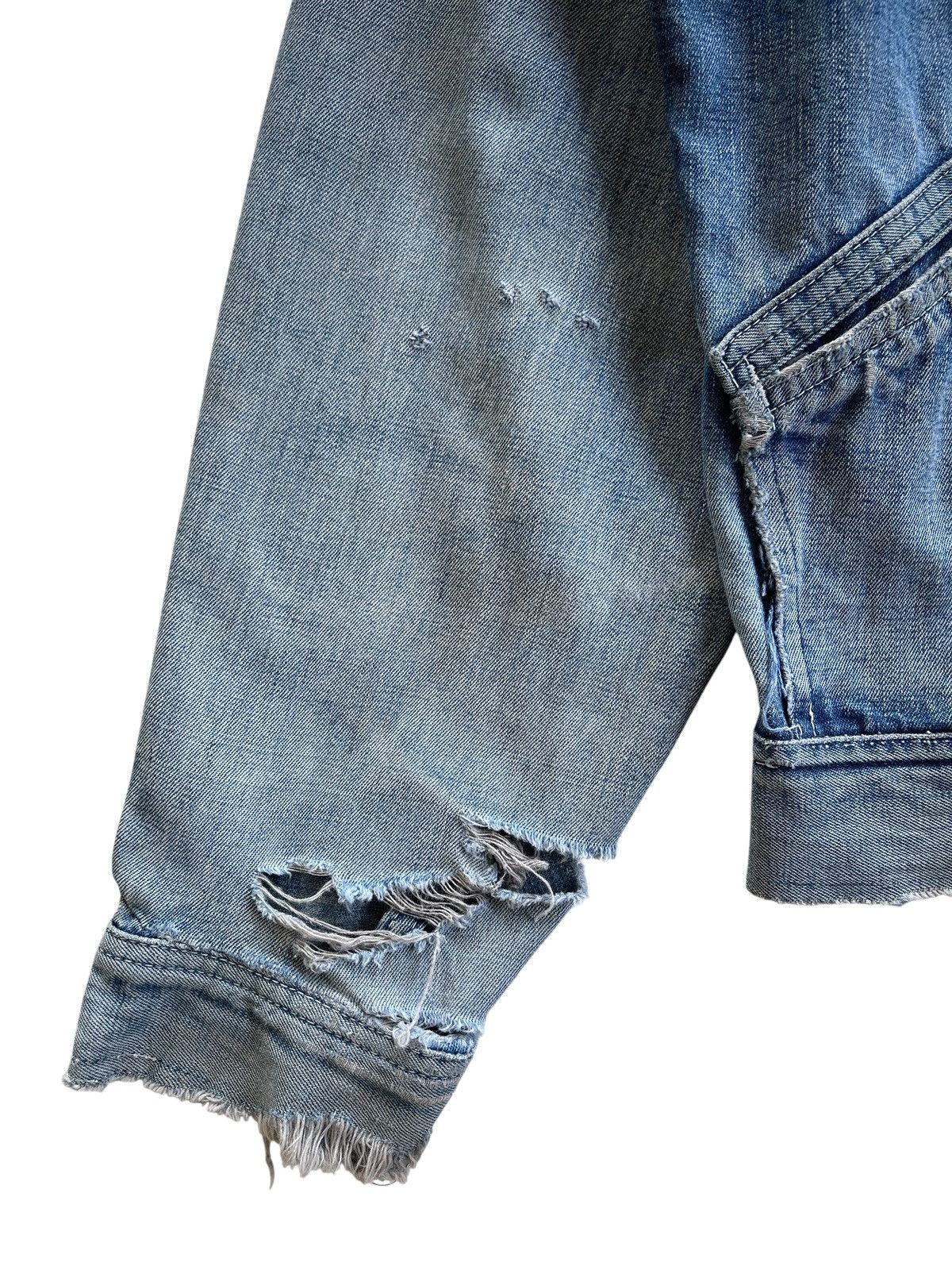 Lee Destroyed❗️70s Lee Jelt 91 B Distressed Jacket Size US L / EU 52-54 / 3 - 20 Thumbnail