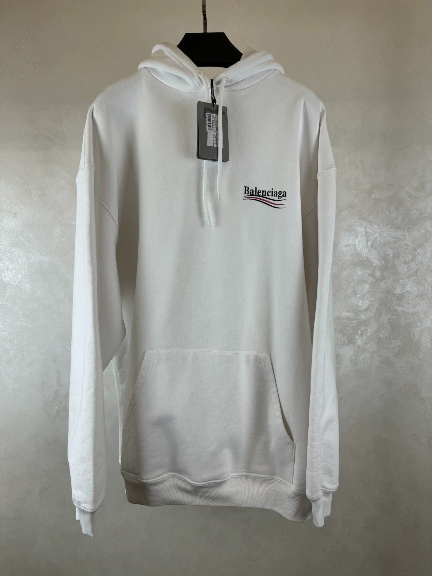 Balenciaga Balenciaga White Coke Hoodie Size US S / EU 44-46 / 1 - 1 Thumbnail