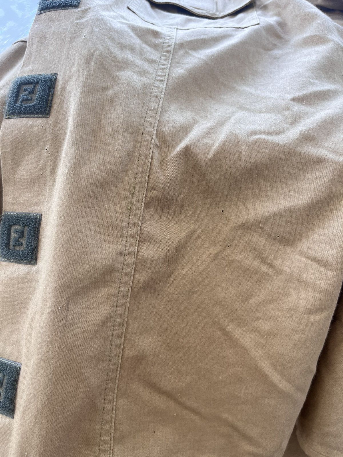 Fendi 2000s Fendi Beige Shirt Size US M / EU 48-50 / 2 - 9 Thumbnail