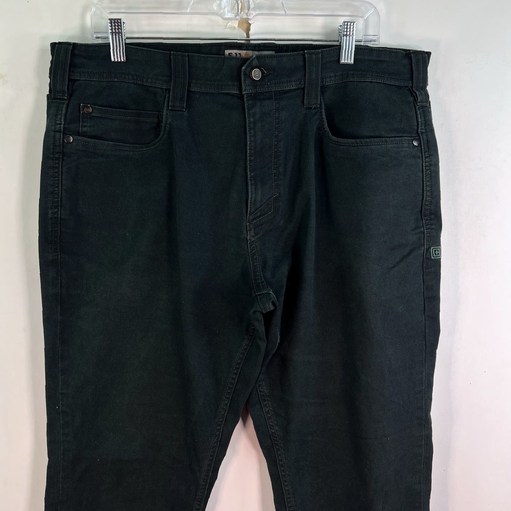 Vintage 5.11 Tactical Cargo Pants Men’s Size 36 X34 Black Tie Hem Pants Men Size US 36 / EU 52 - 2 Thumbnail