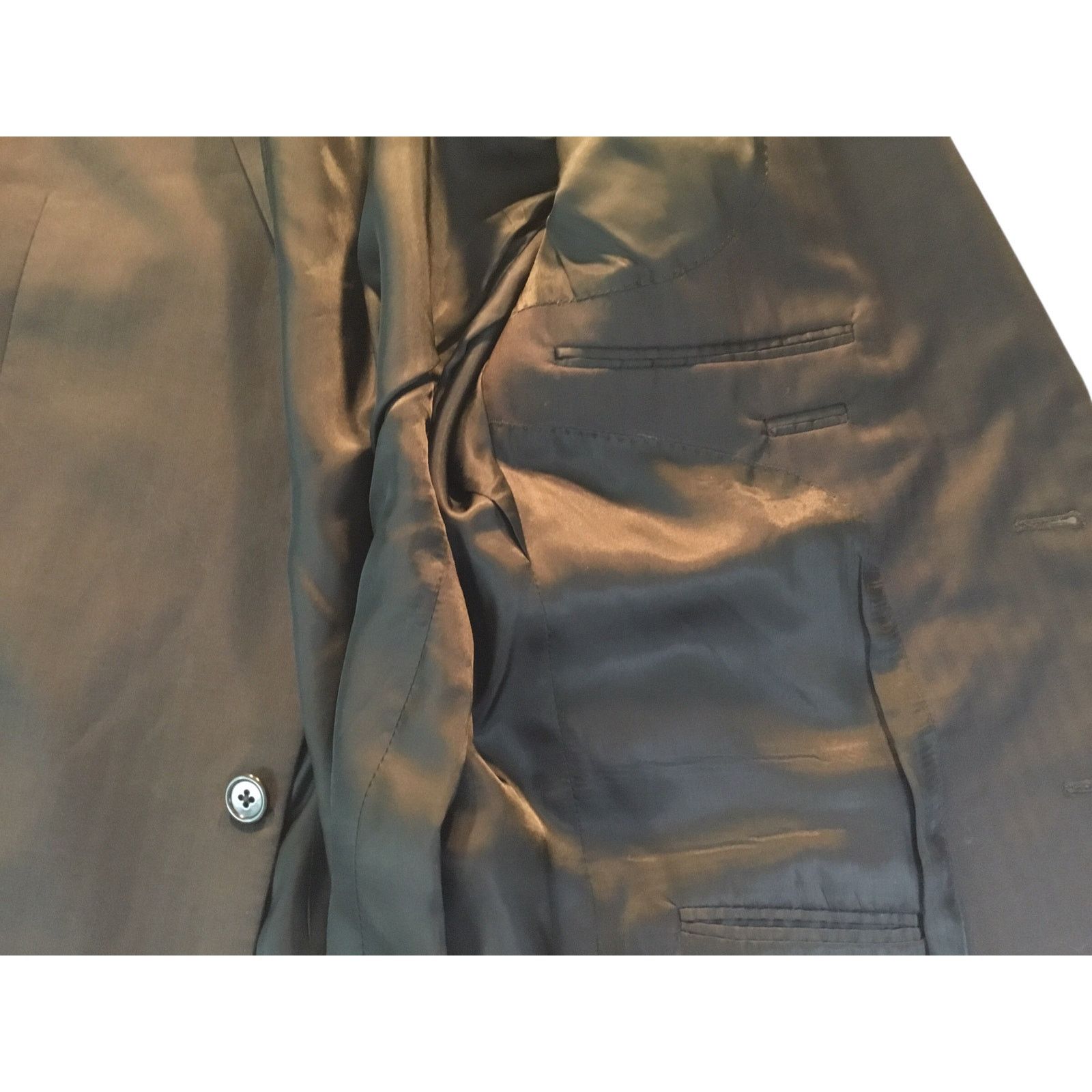 Jos. A. Bank Joseph A. Bank Suit Coat 42 Reg Black Signature Collection Size US L / EU 52-54 / 3 - 13 Thumbnail