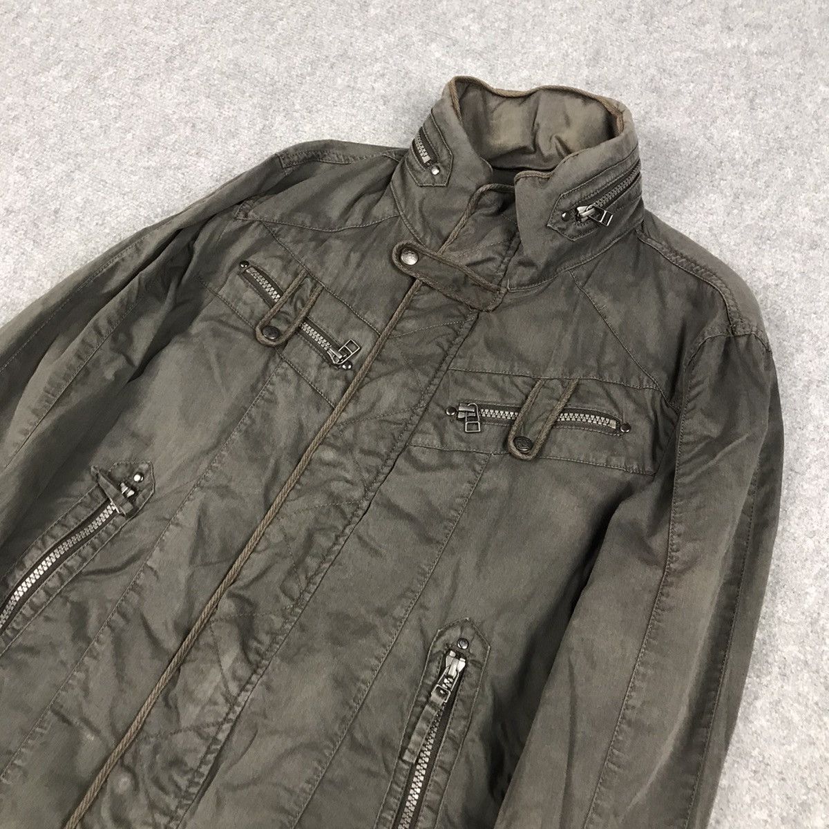 If Six Was Nine VON DUTCH BLACK FADED ZIPPER JACKET Size US M / EU 48-50 / 2 - 2 Thumbnail