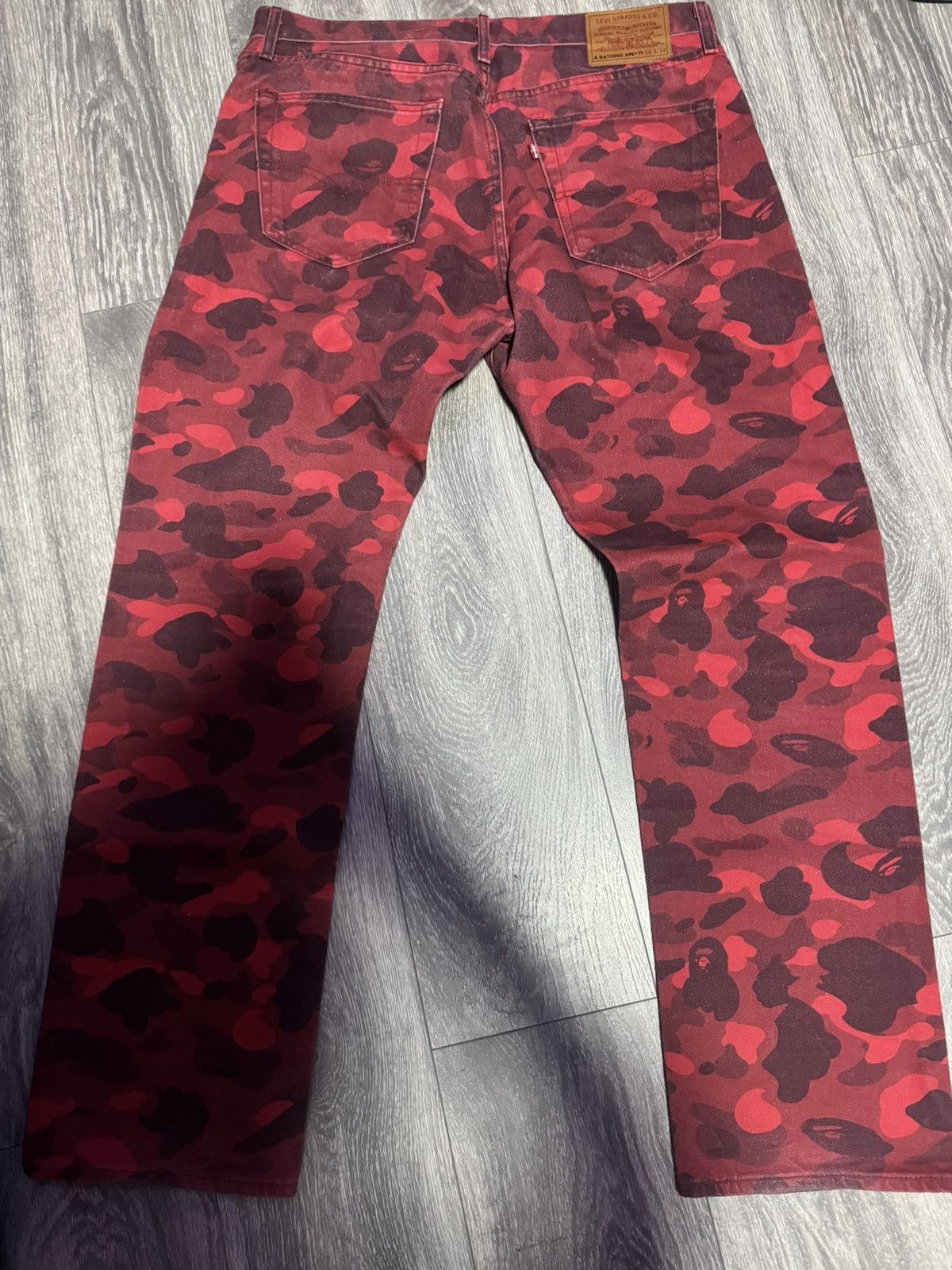 Bape × Levi's Bape x Levi 501 Europe Size US 36 / EU 52 - 2 Thumbnail