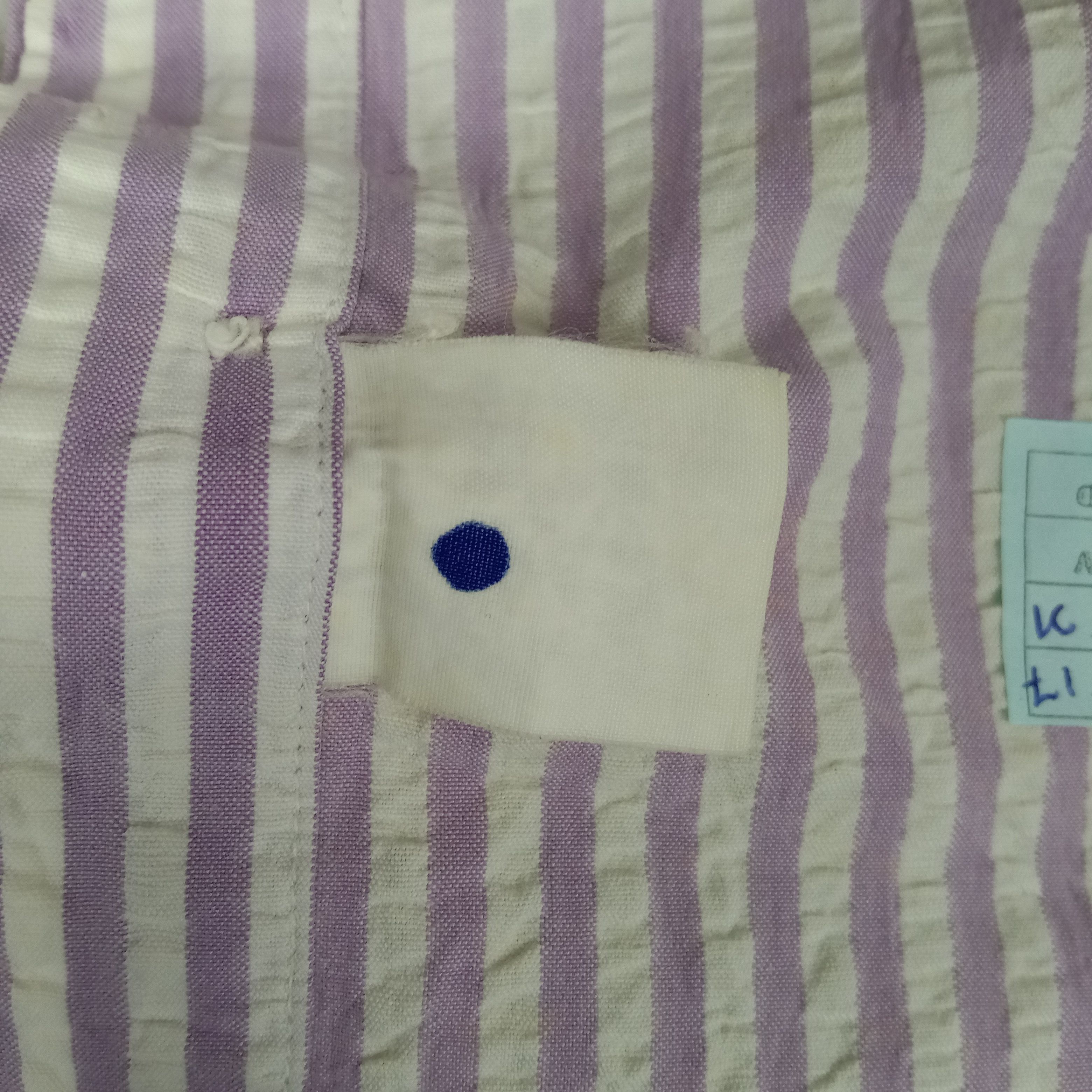 Issey Miyake × Vintage Issey Miyake Japanese Designer Strips Shirt Size US M / EU 48-50 / 2 - 9 Thumbnail