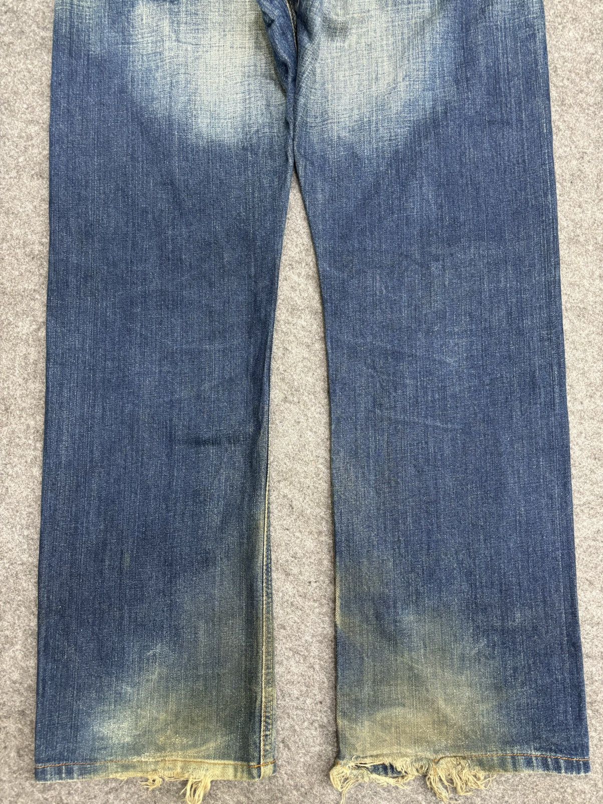 Edwin 💥Cool Fades💥Edwin 503 Regular Stonewash Fades Denim F493 Size US 34 / EU 50 - 16 Thumbnail