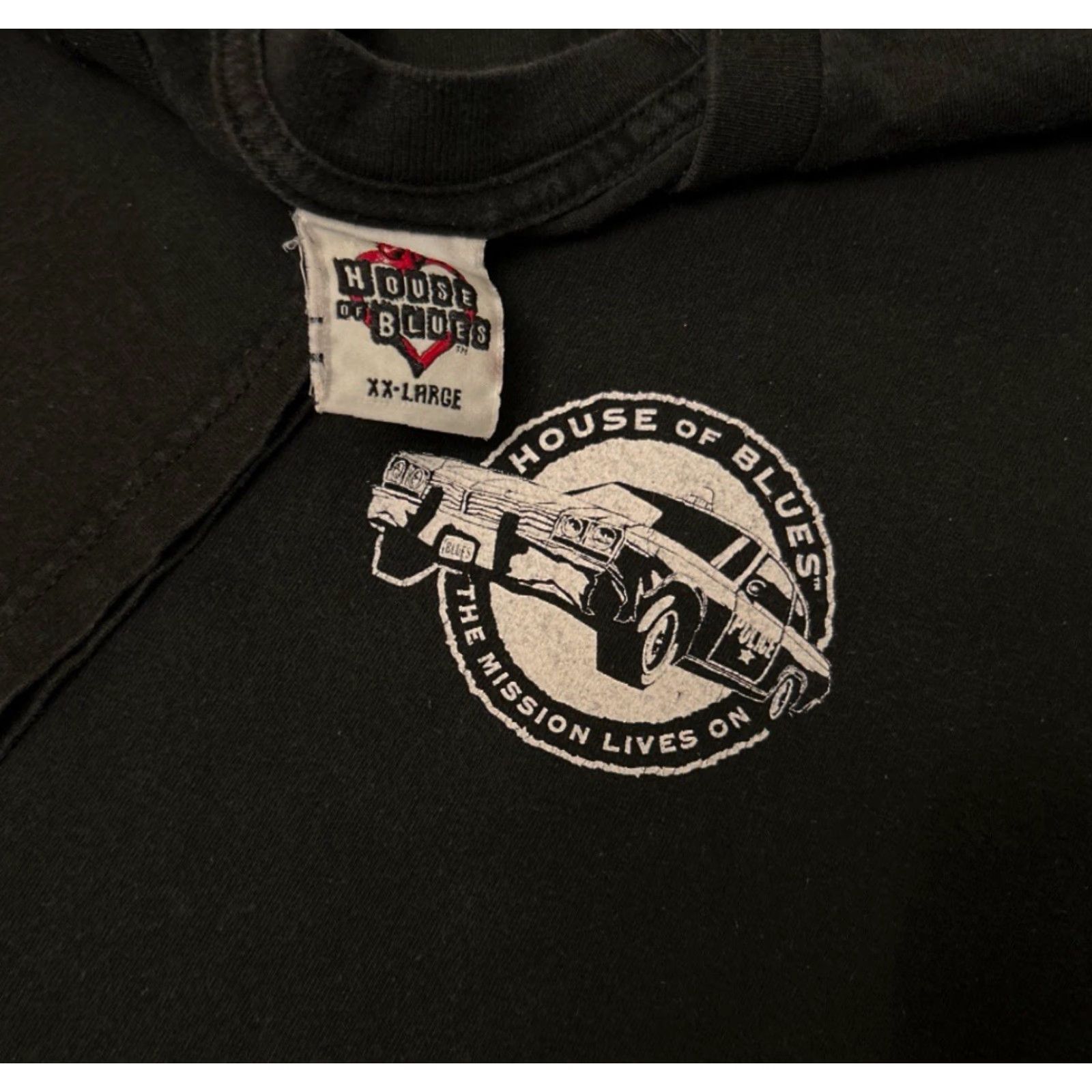 Vintage VINTAGE House Of Blues Orlando Blues Brothers VTG Shirt Mens 2XL Black Short Sleeve T-Shirt 90s Music Movie Size US XXL / EU 58 / 5 - 3 Thumbnail