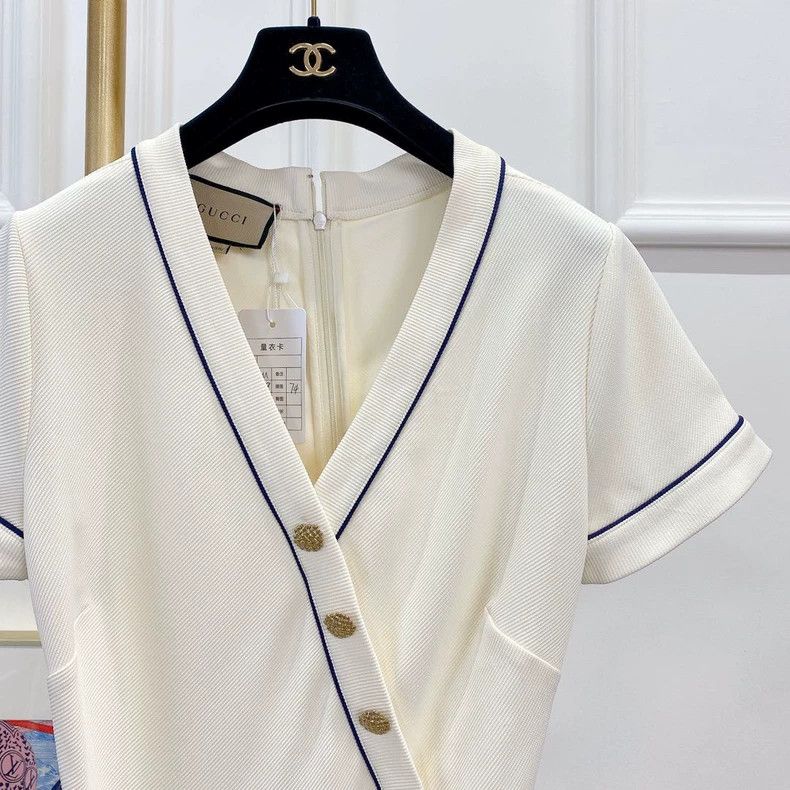 Gucci Gucci White dress 2504-Nextarrow Size M / US 6-8 / IT 42-44 - 3 Thumbnail