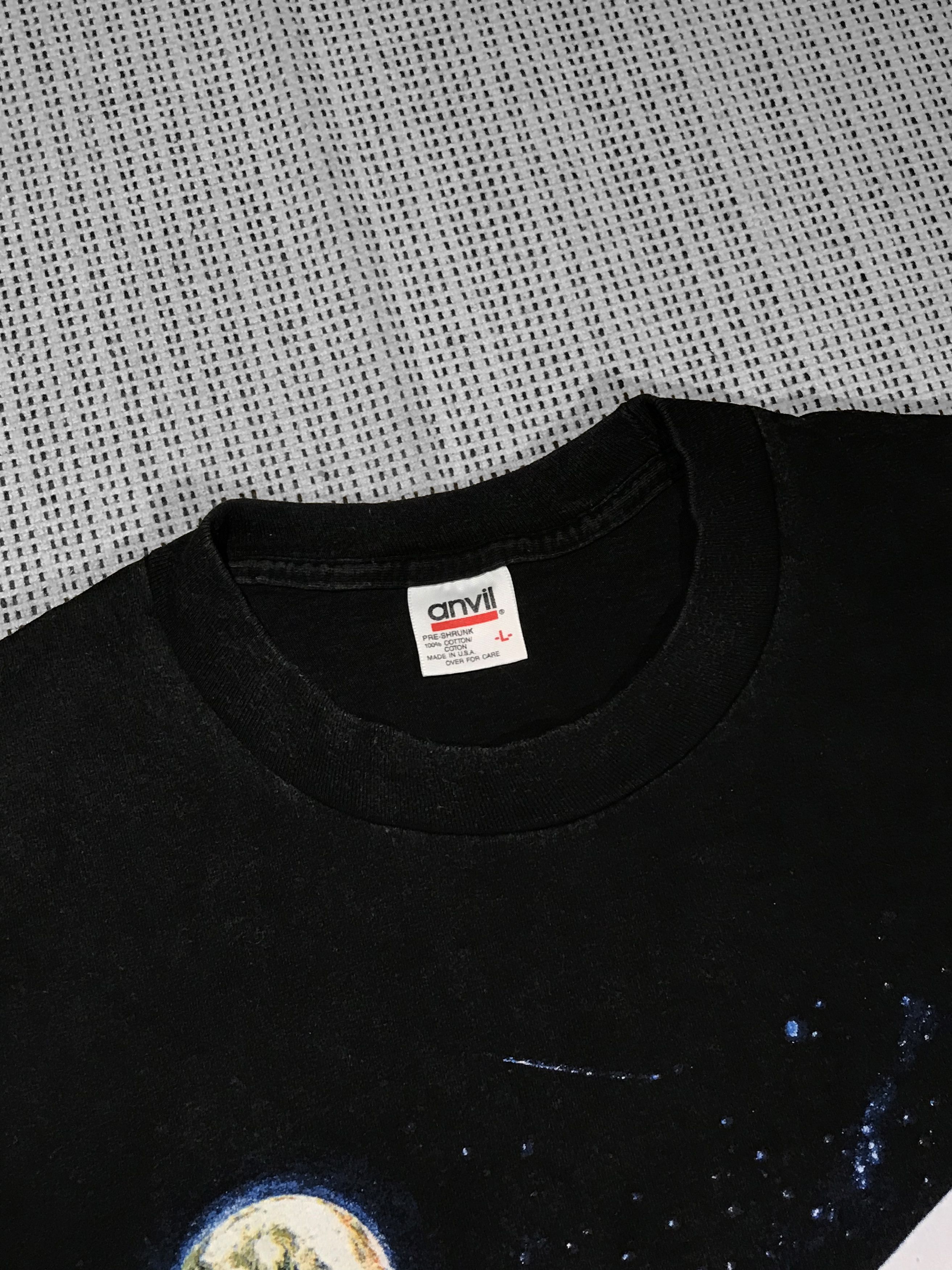 Anvil × Vintage Black vintage 1991 Star Trek AOP T-shirt (M) Size US M / EU 48-50 / 2 - 4 Thumbnail