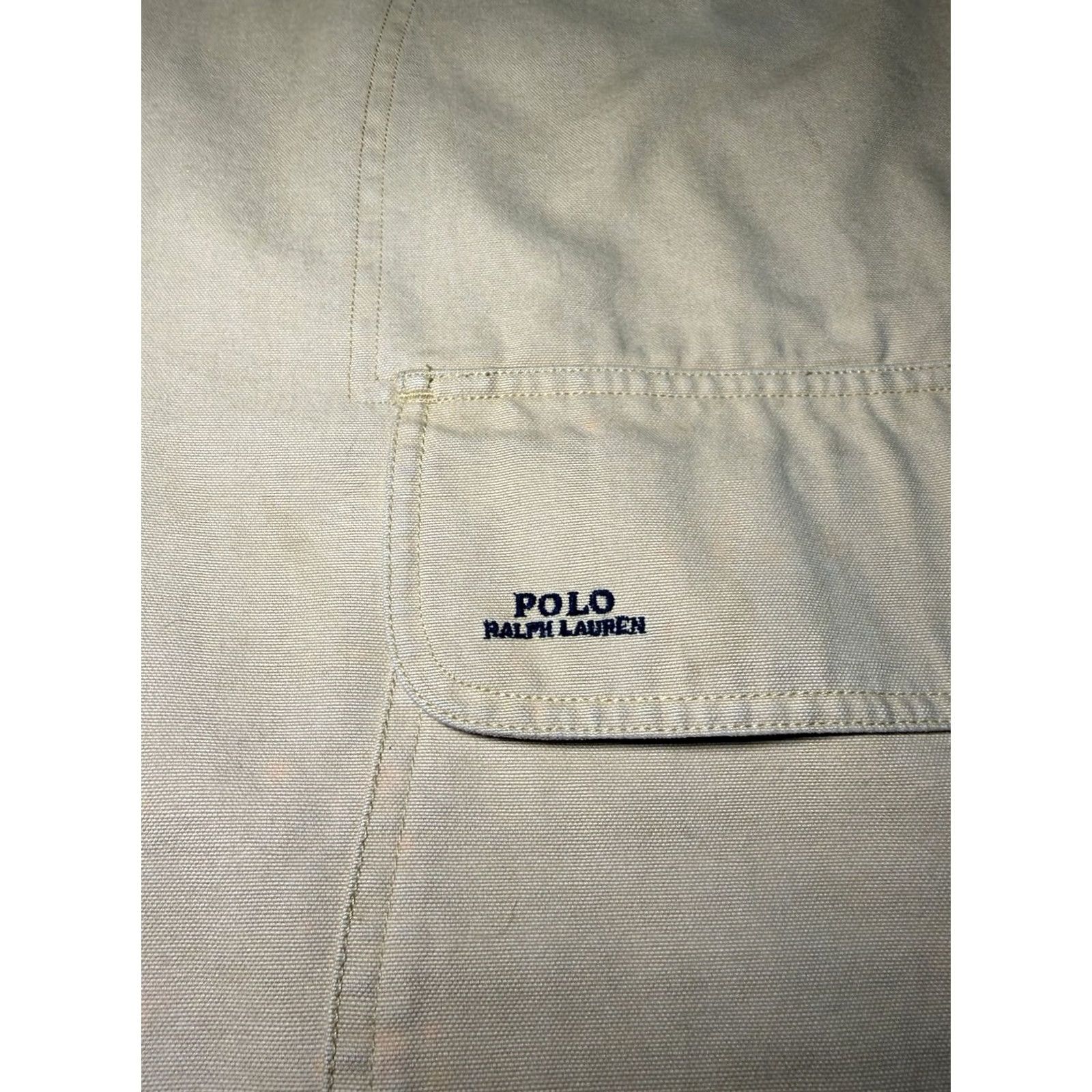 Polo Ralph Lauren VINTAGE POLO RALPH LAUREN Jacket Coat BARN FLANNEL LINED FIELD HUNTING OUTDOOR Beige 2XL Mens Size US XXL / EU 58 / 5 - 5 Thumbnail