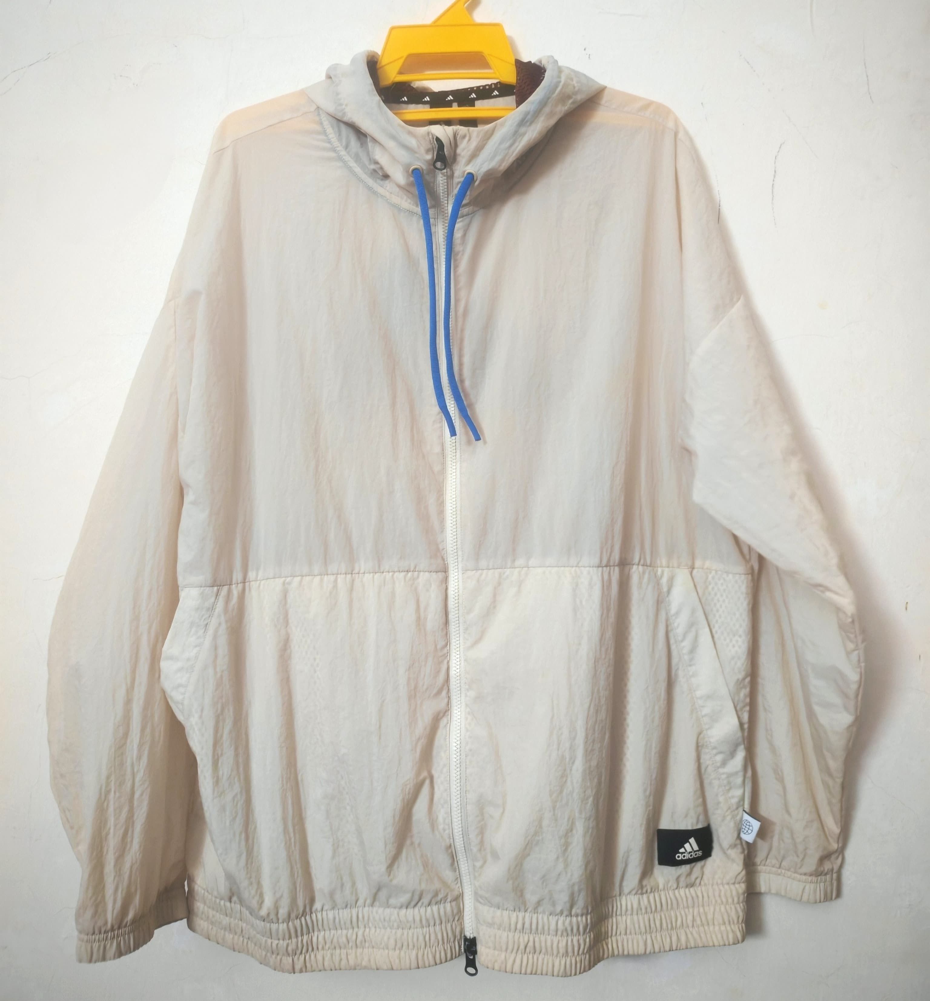 Adidas Adidas Oversized Big Logo Windbreaker Size US XXL / EU 58 / 5 - 1 Thumbnail