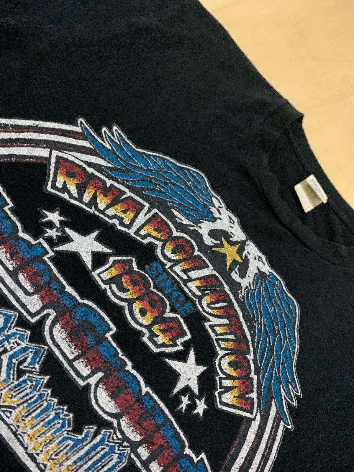 Hysteric Glamour × If Six Was Nine × Japanese Brand Vintage Rna Pollution UnderGround Punk style Tshirt Size US M / EU 48-50 / 2 - 6 Thumbnail