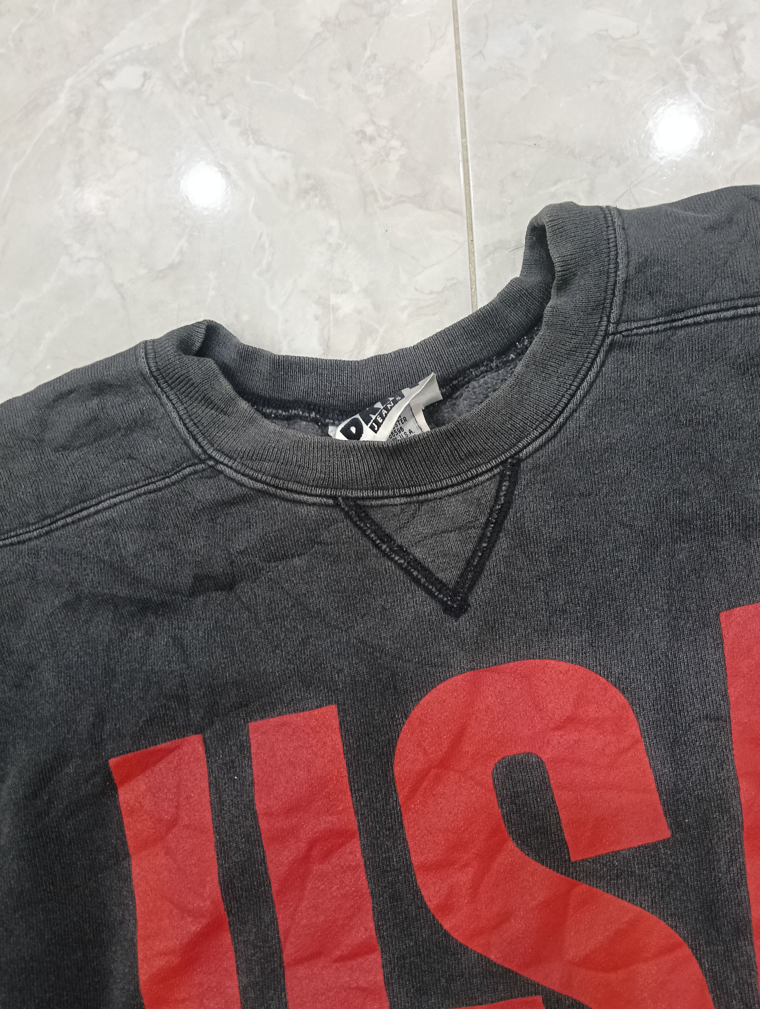 DKNY Vintage Spellout DKNY Sweat Size US XXL / EU 58 / 5 - 3 Thumbnail