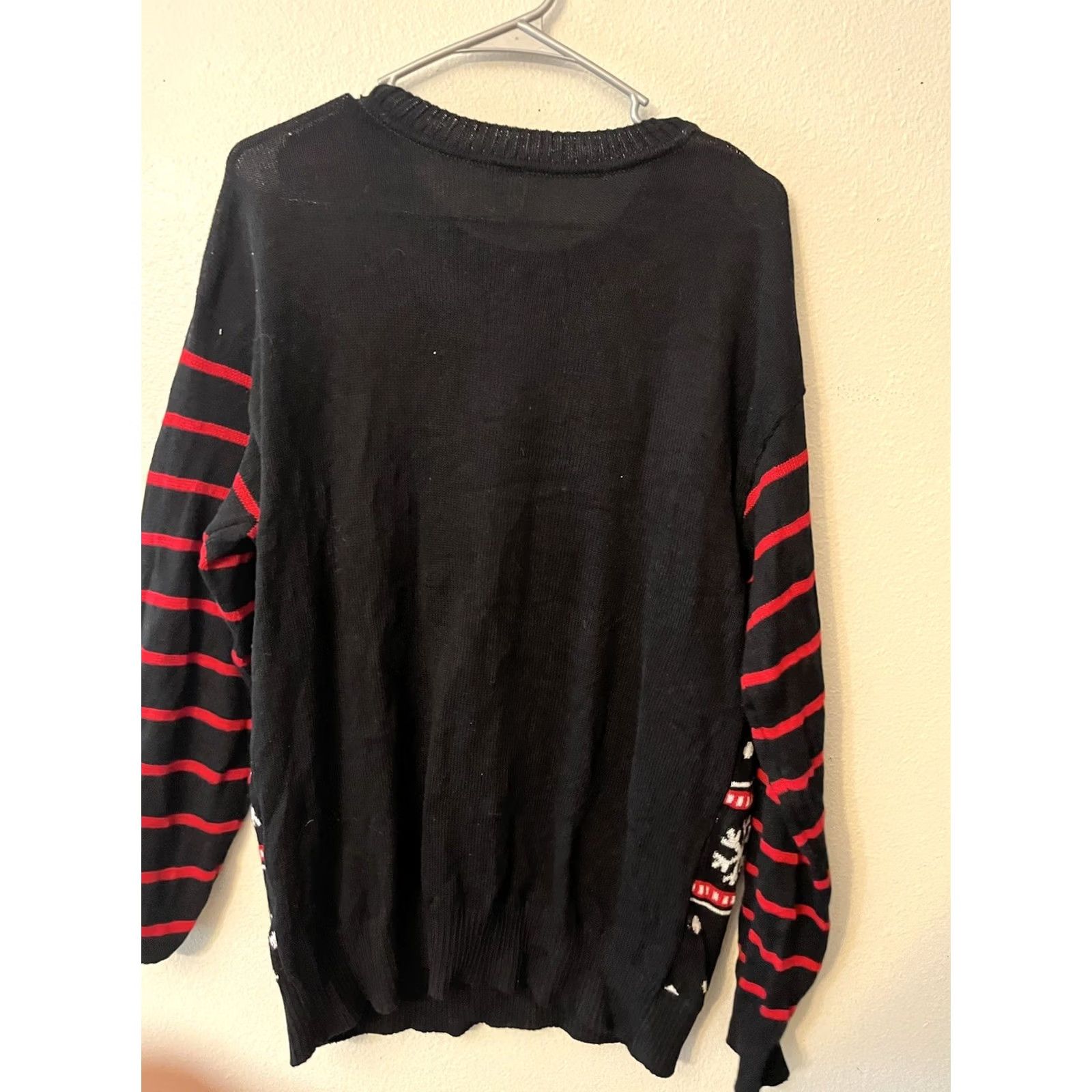 Disney The Nightmare Before Christmas Jack Skelington Ugly Sweater Men’s Sz XXL Size US XXL / EU 58 / 5 - 3 Thumbnail