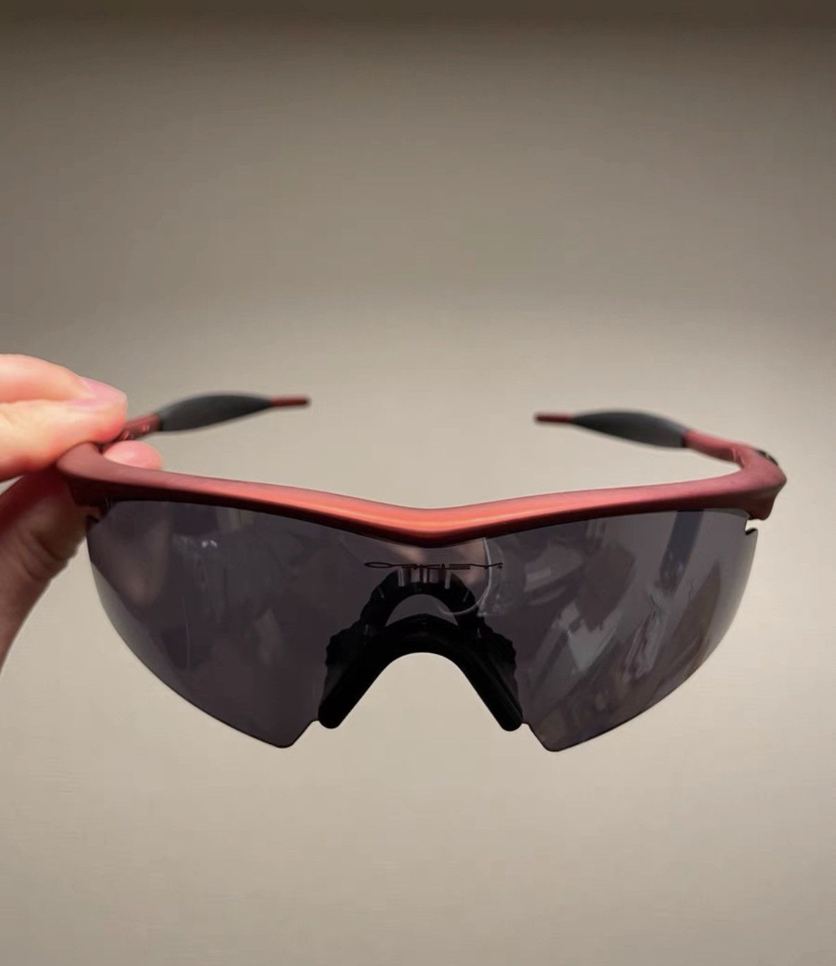 Oakley Oakley M Frame Metallic Red Sports Sunglasses K24 Size ONE SIZE - 1 Thumbnail