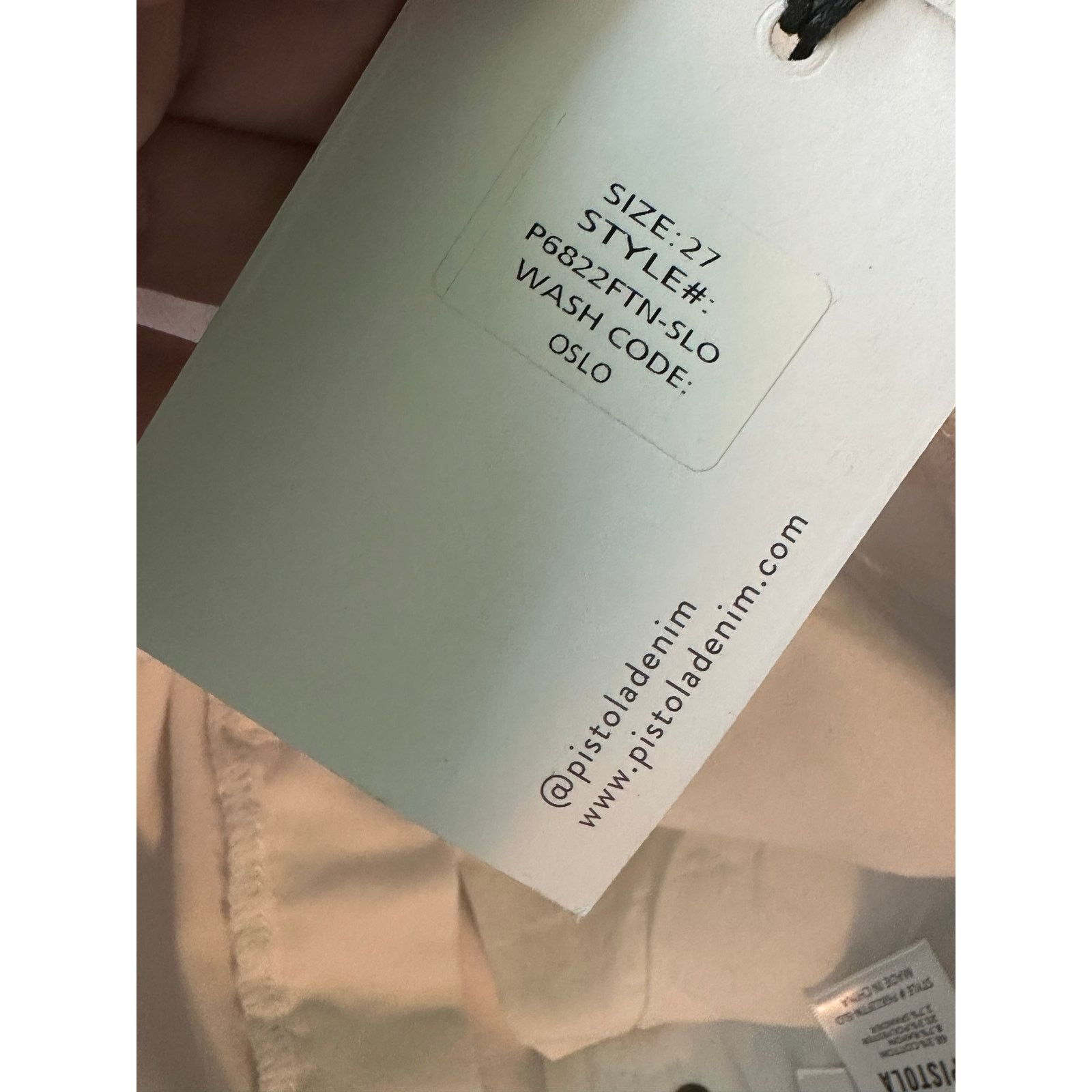 Pistola Pistola white stretch mid rise skinny ankle jeans size 27 Size 27" / US 4 / IT 40 - 6 Thumbnail