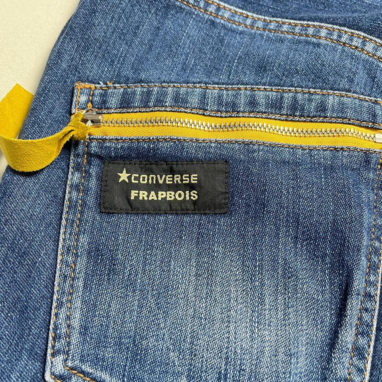 Frapbois Converse x frapbois by isseymiyake denim pants Size US 32 / EU 48 - 7 Thumbnail