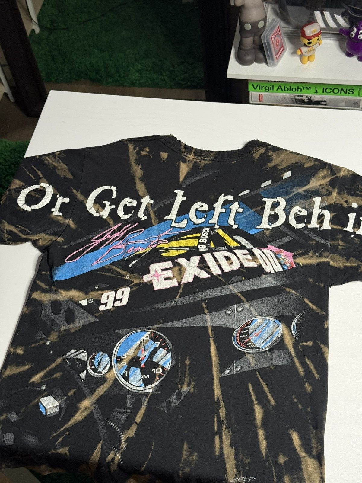 Vintage VINTAGE 1990’s SS Nascar Tee "Bleached" [L] PREOWNED Size US L / EU 52-54 / 3 - 2 Thumbnail