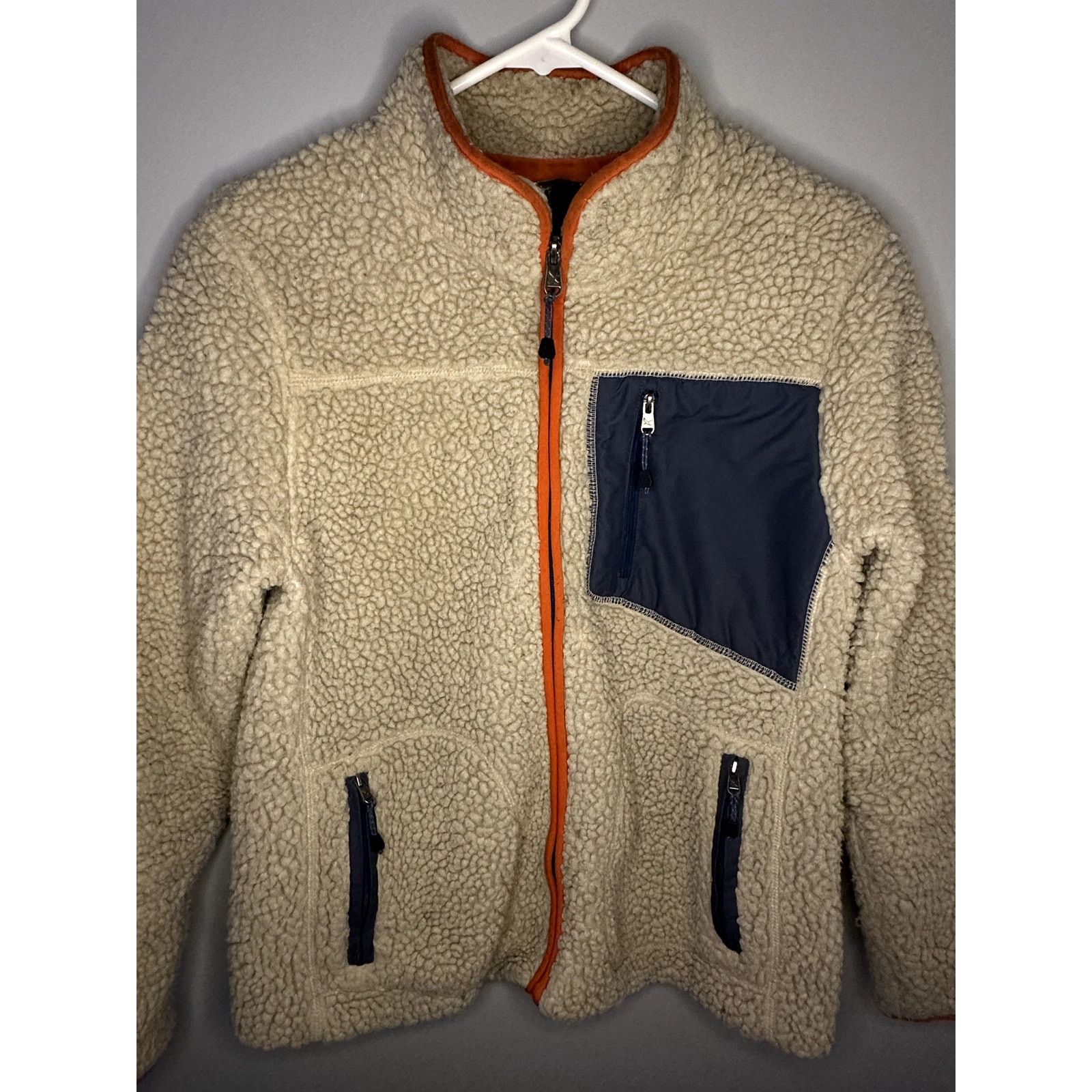 Eddie Bauer Eddie Bauer Fleece Rangefinder Faux Shearling Jacket Medium Size M / US 6-8 / IT 42-44 - 5 Thumbnail