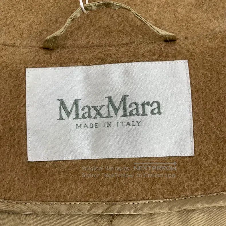Max Mara Max Mara Camel Camel Hair Reversible Belted Long-Sleeve Co Size XXS / US 00 / IT 34 - 6 Thumbnail