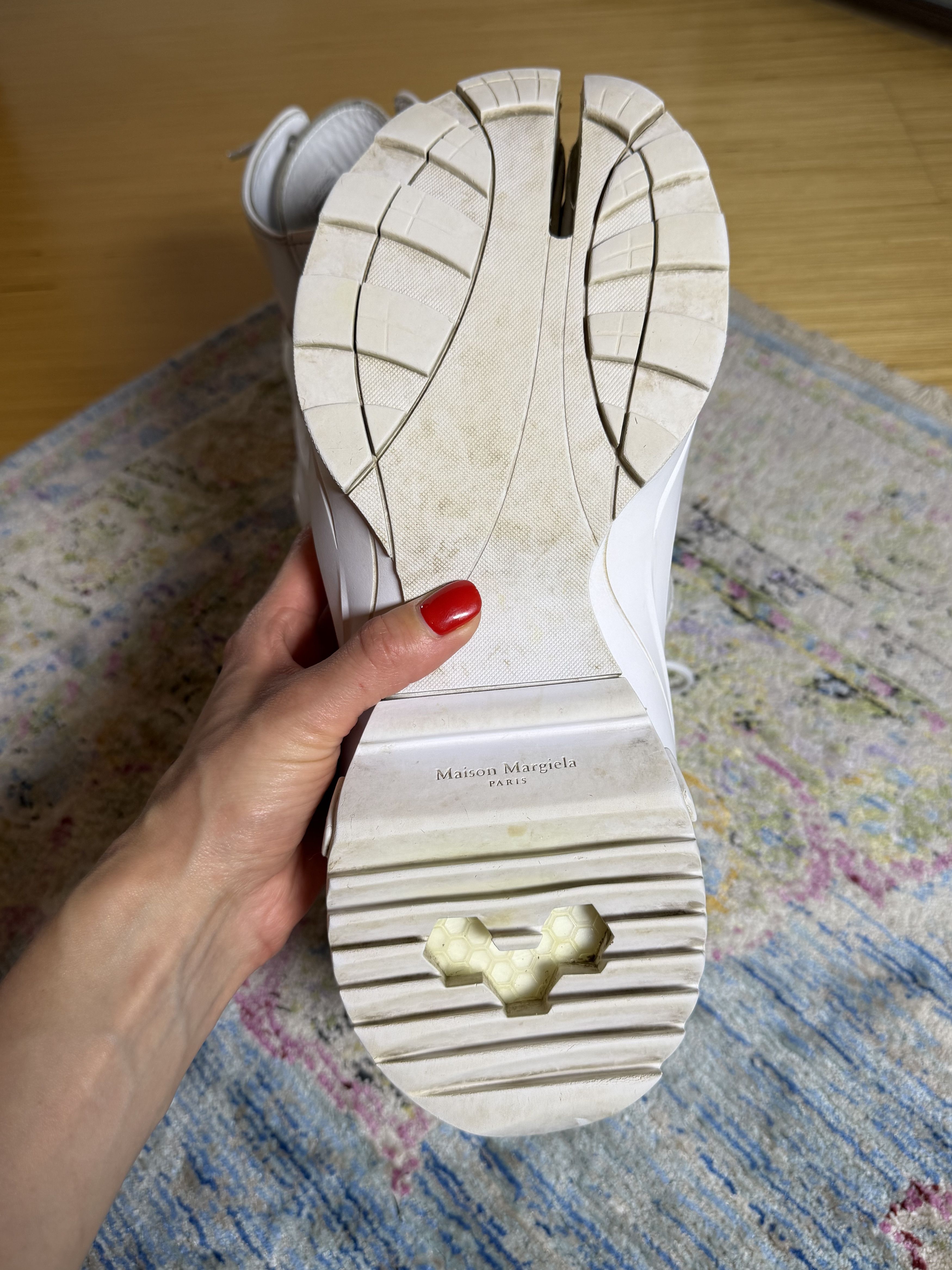 Maison Margiela × Reebok Maison Margiela x Reebok Instapump Fury Tabi Pump Sneakers Size US 10.5 / EU 43-44 - 14 Thumbnail
