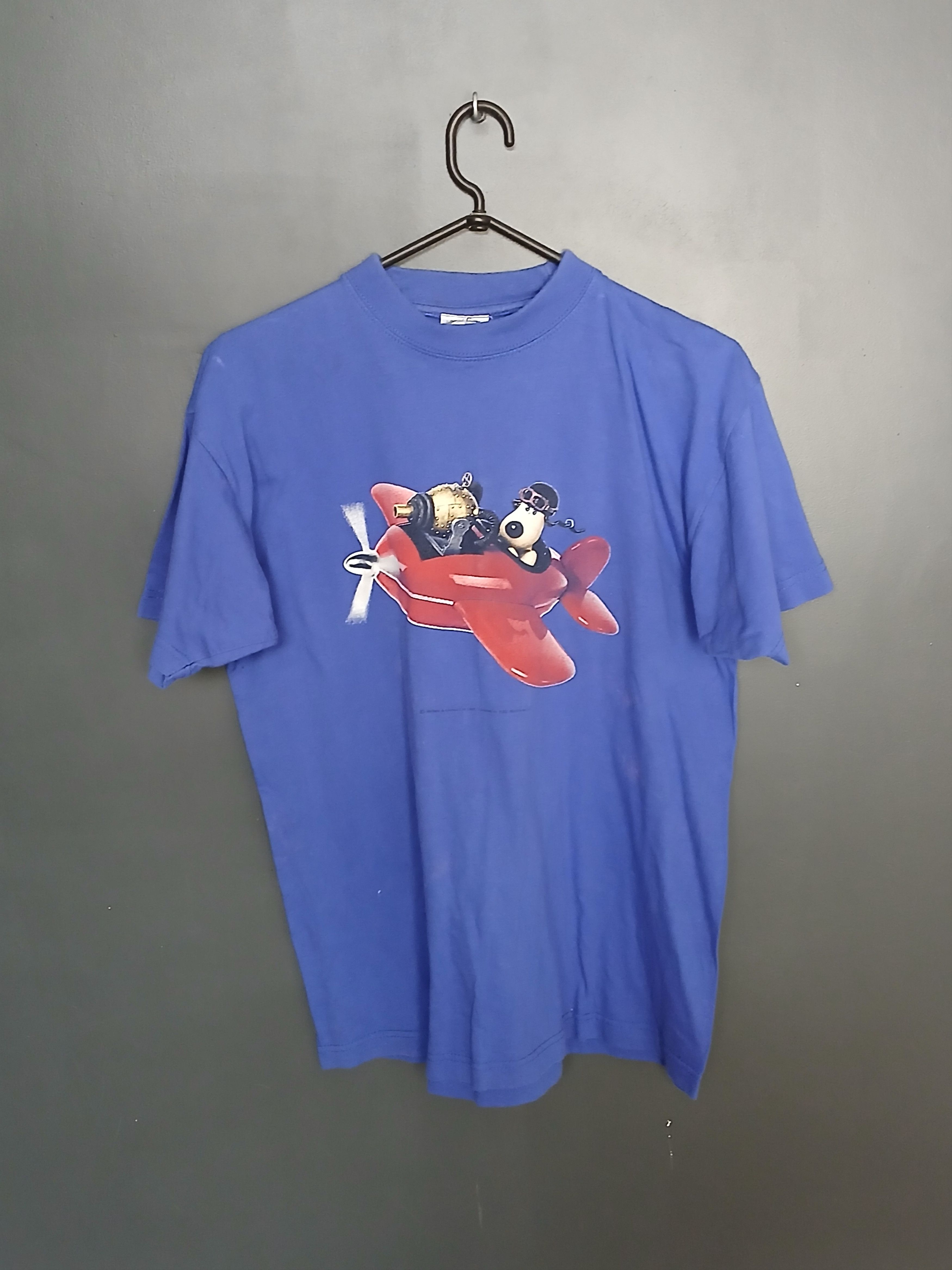 Vintage Vintage Wallace & Gromit T-Shirt Size US M / EU 48-50 / 2 - 1 Thumbnail