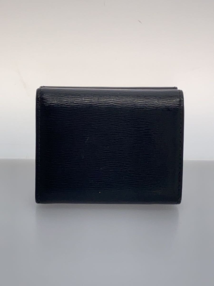 Dior Dior Leather Tri-Fold Wallet Black Size ONE SIZE - 2 Thumbnail