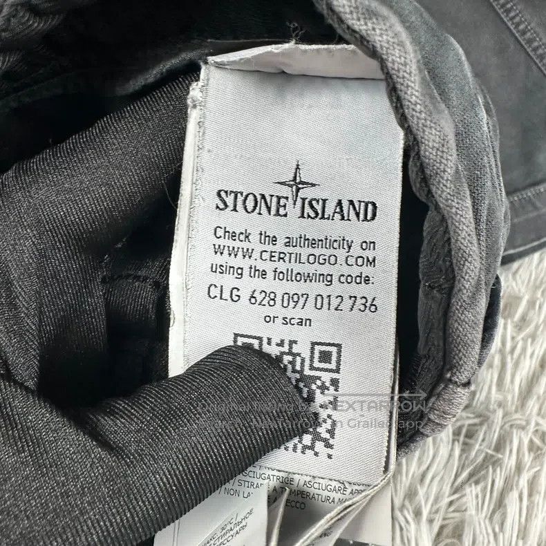 Stone Island Stone Island Grey Denim Double Pocket Work Pants Size US 30 / EU 46 - 3 Thumbnail