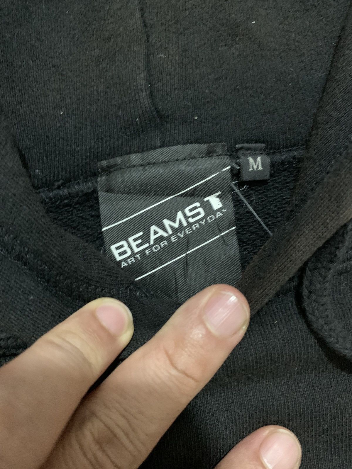 Beams Japan Japanese Brand Beams Black Humour Hoodie Size US M / EU 48-50 / 2 - 9 Thumbnail