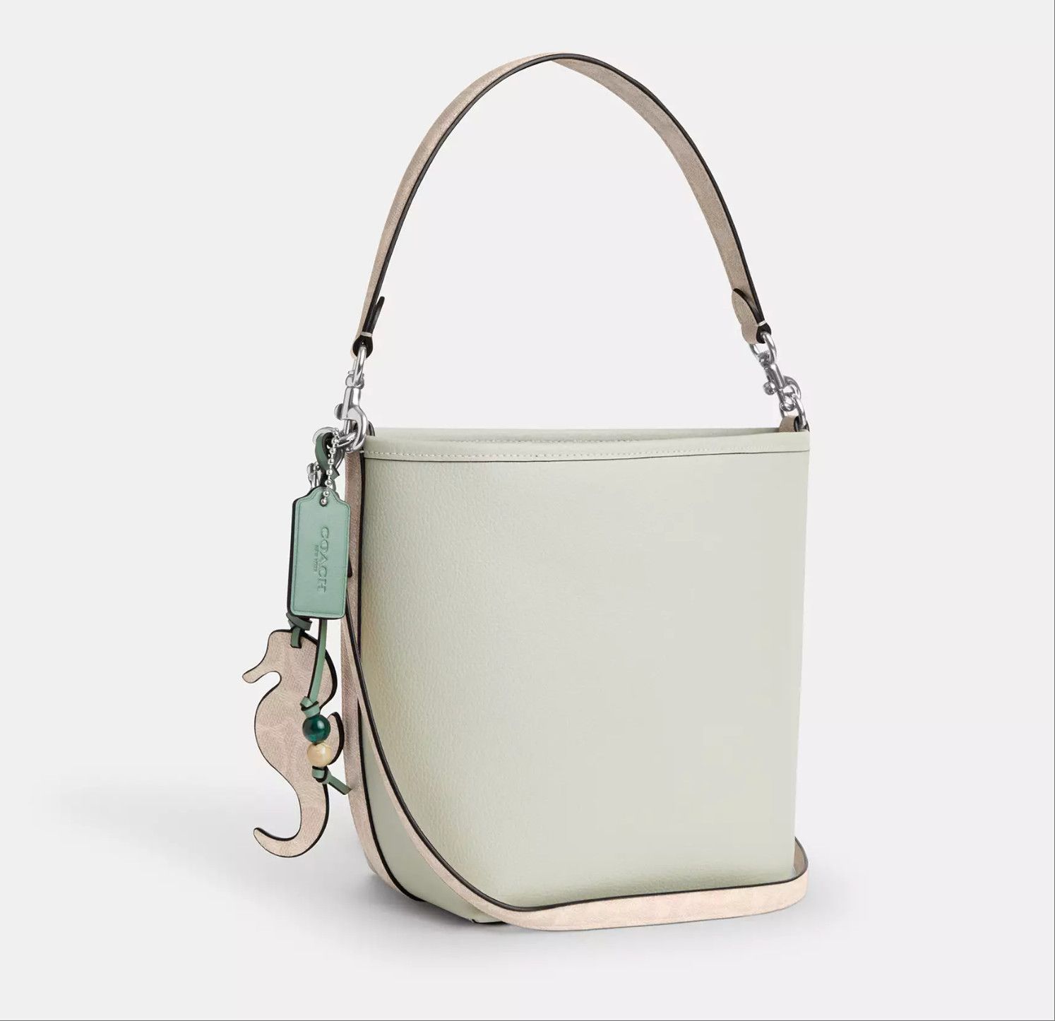 Coach City Bucket Bag With Seahorse Charm CBH75 Size ONE SIZE - 10 Thumbnail